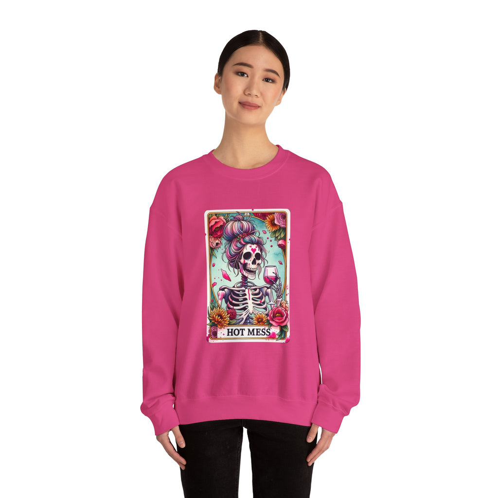 Hot Mess Unisex Heavy Blend™ Crewneck Sweatshirt