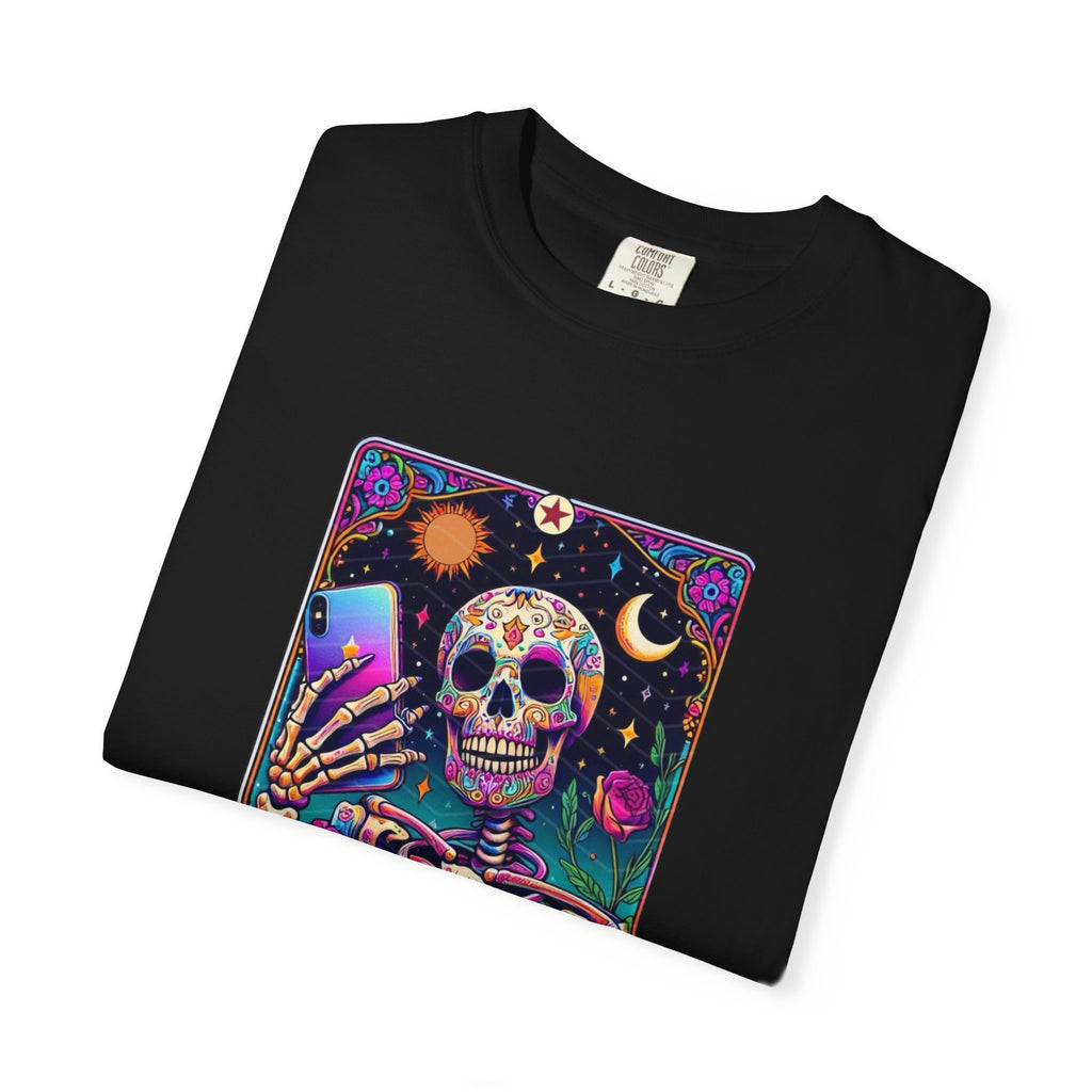 The Selfie Addict Unisex Garment-Dyed T-shirt