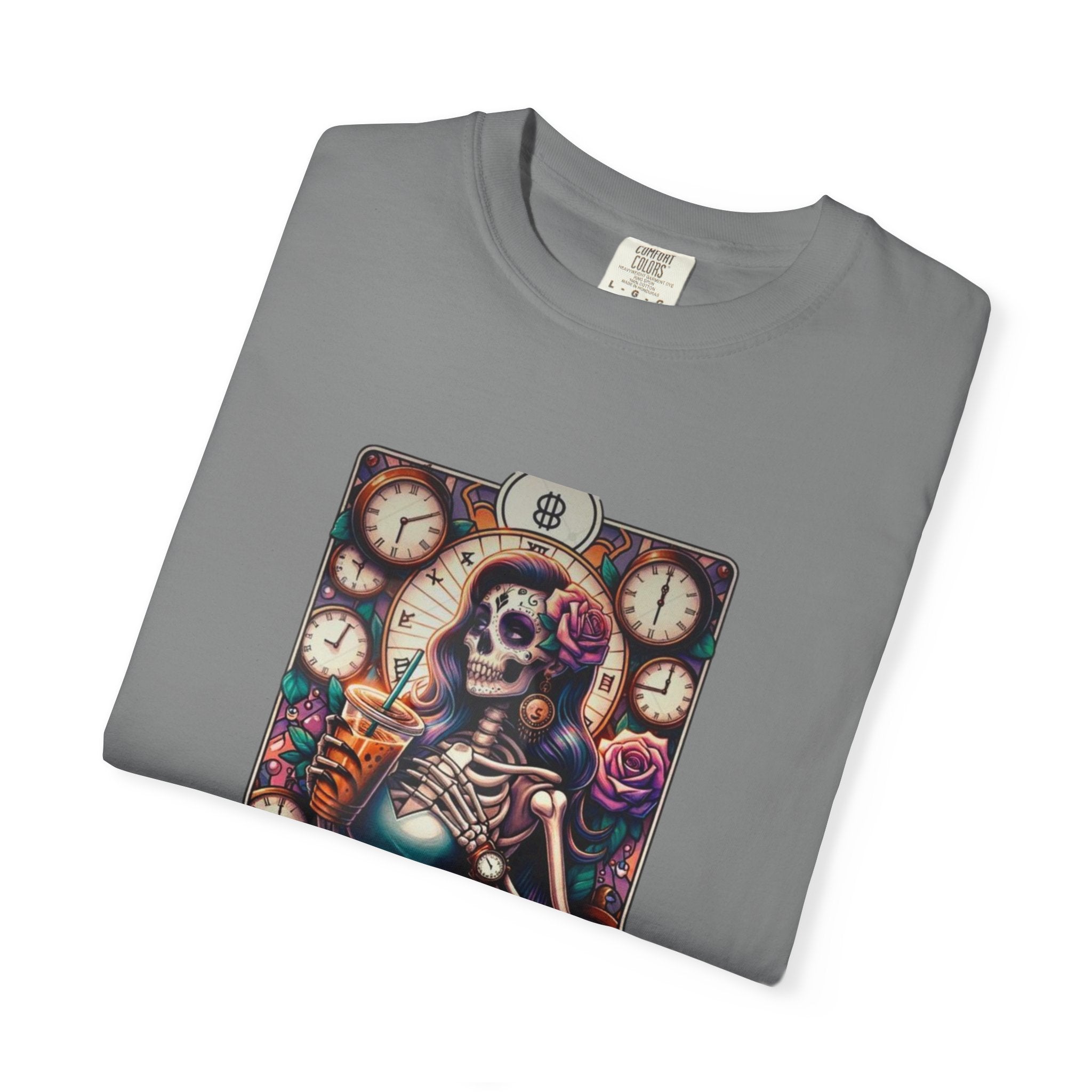 Always Late Unisex Garment-Dyed T-shirt