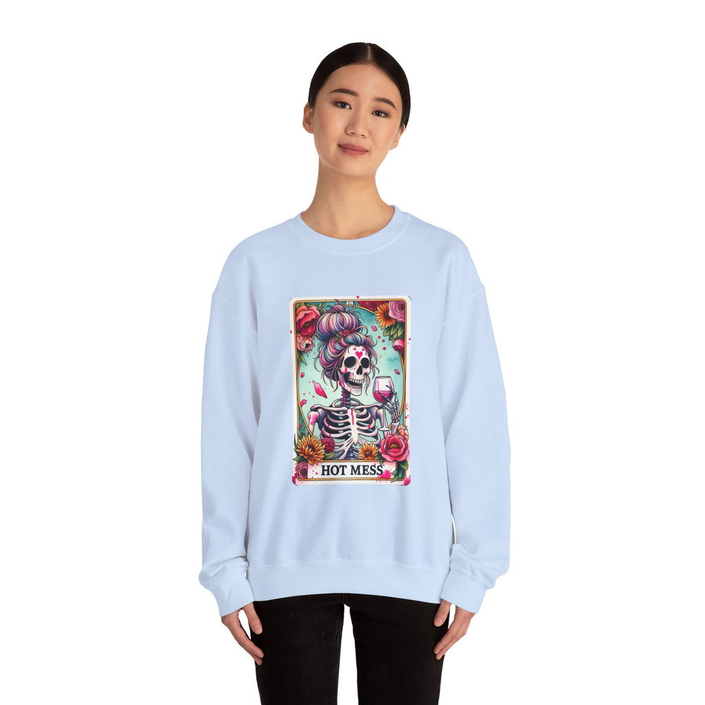 Hot Mess Unisex Heavy Blend™ Crewneck Sweatshirt
