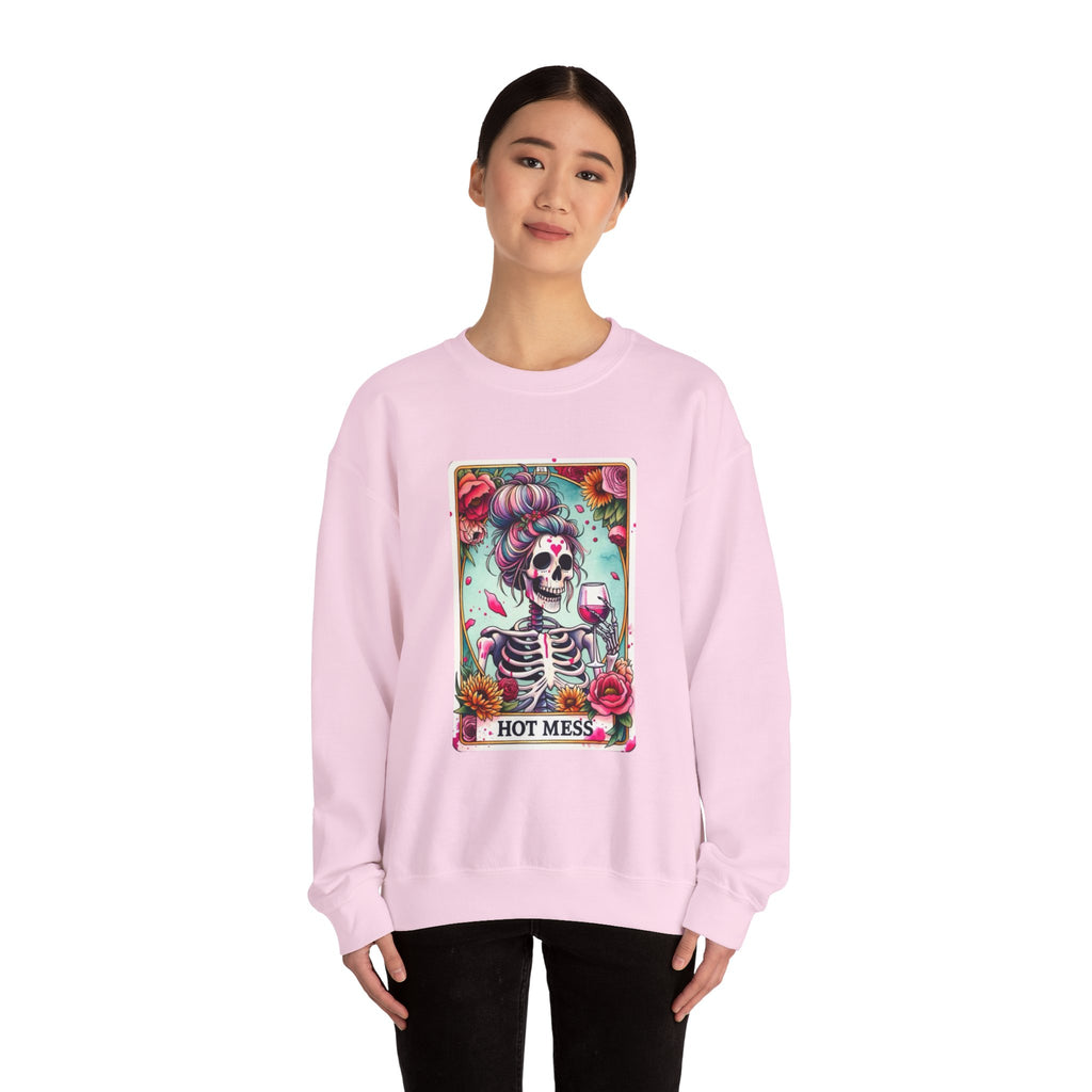 Hot Mess Unisex Heavy Blend™ Crewneck Sweatshirt