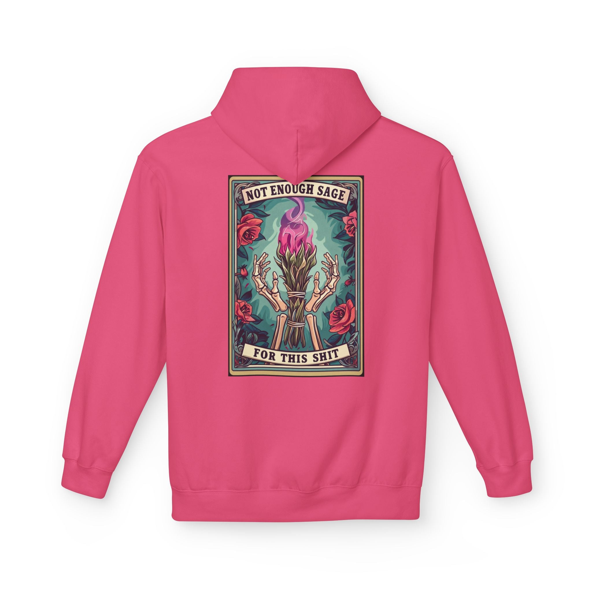 Not Enough Sage Unisex Midweight Softstyle Fleece Hoodie