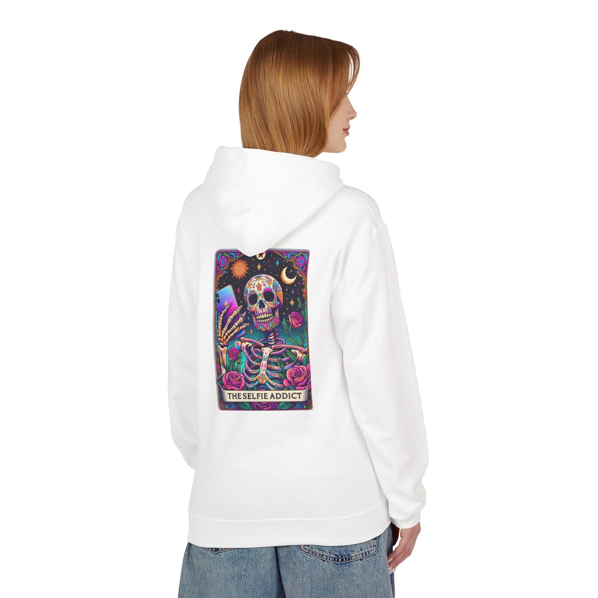 The Selfie Addict Unisex Midweight Softstyle Fleece Hoodie