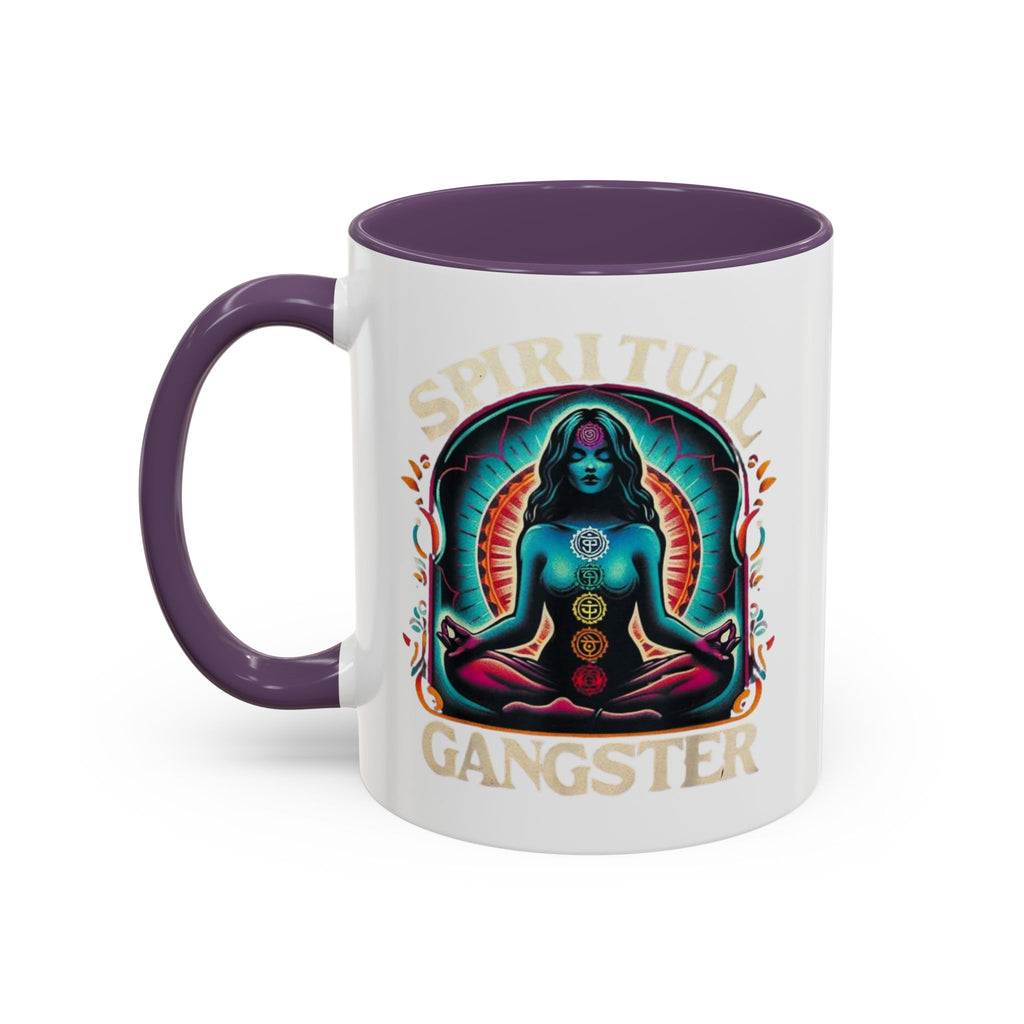 Spiritual Gangster Accent Coffee Mug (11, 15oz)