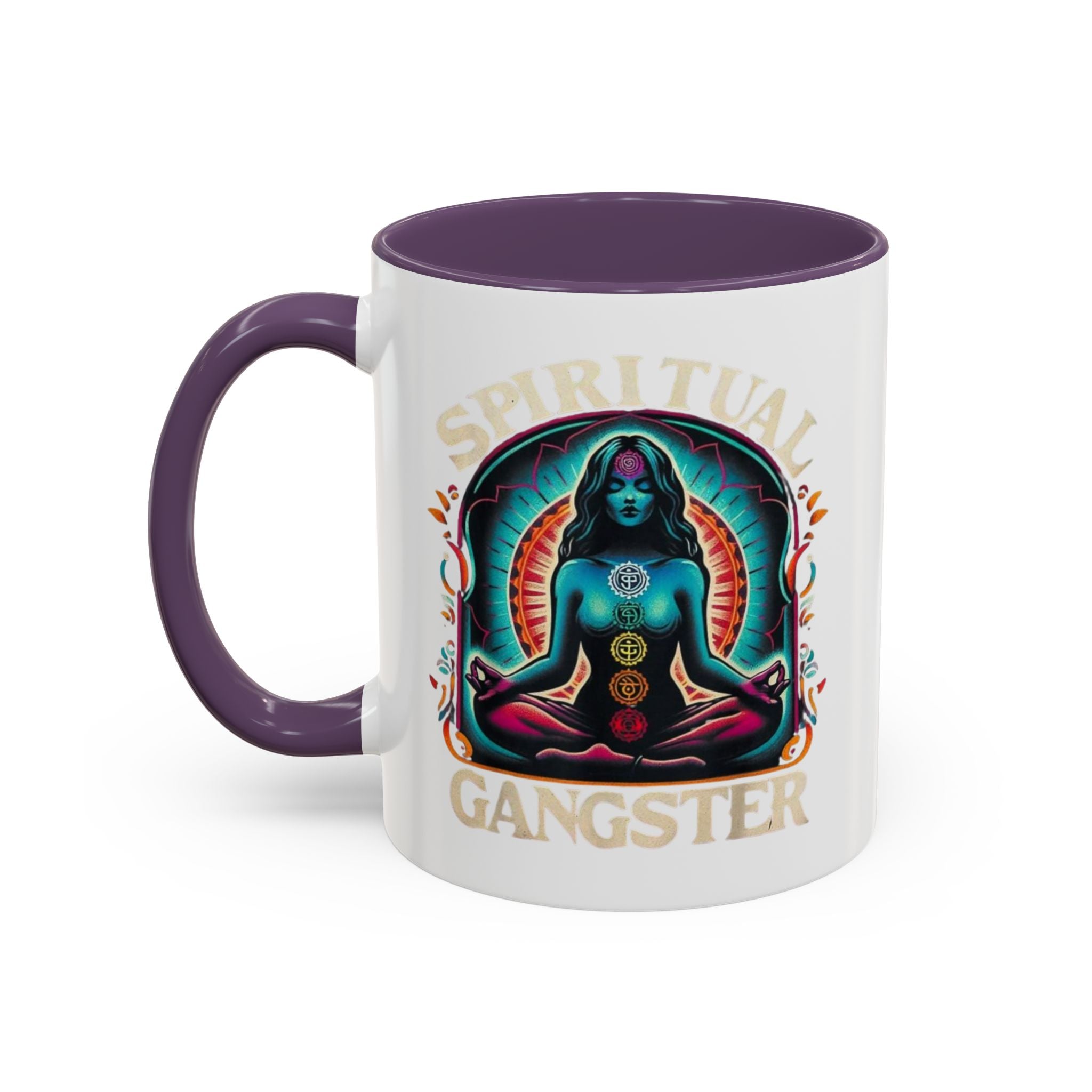 Spiritual Gangster Accent Coffee Mug (11, 15oz)