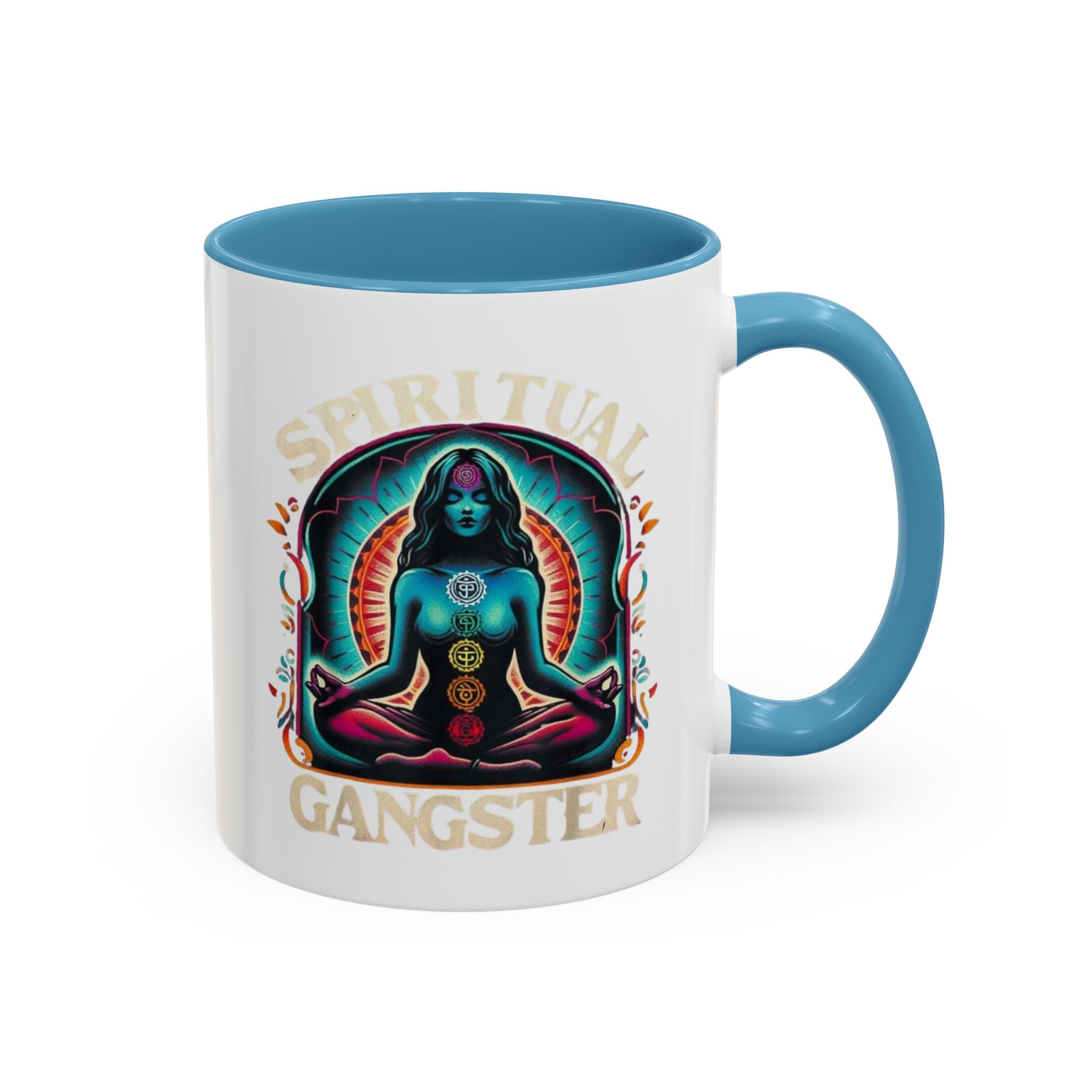 Spiritual Gangster Accent Coffee Mug (11, 15oz)