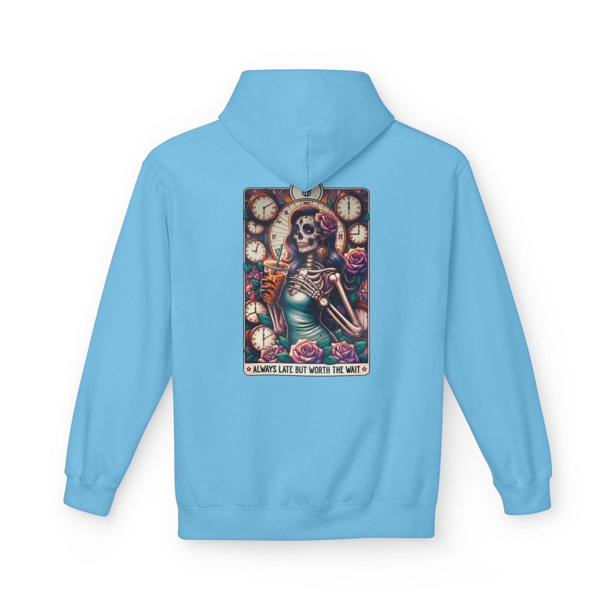 Always late Unisex Midweight Softstyle Fleece Hoodie