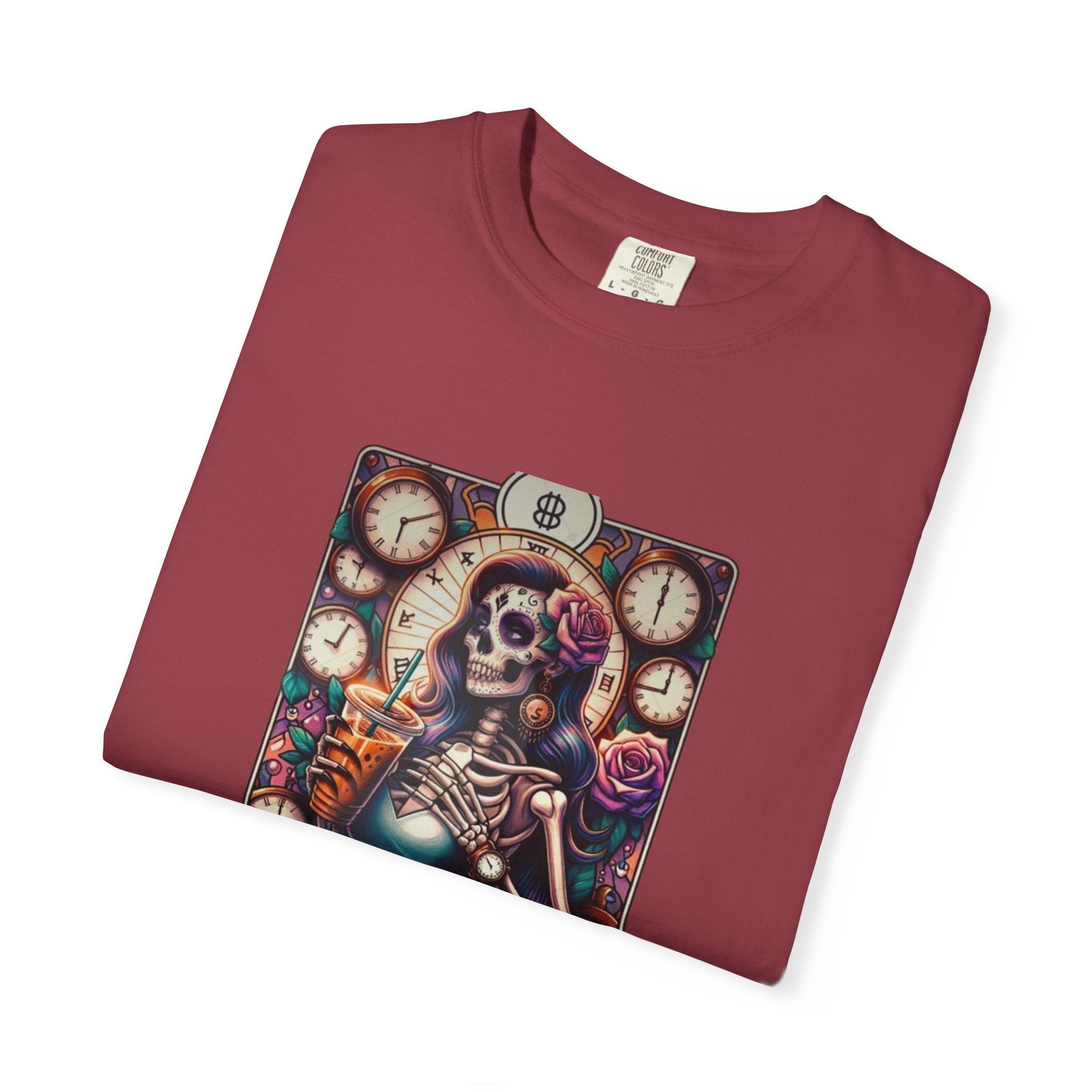Always Late Unisex Garment-Dyed T-shirt