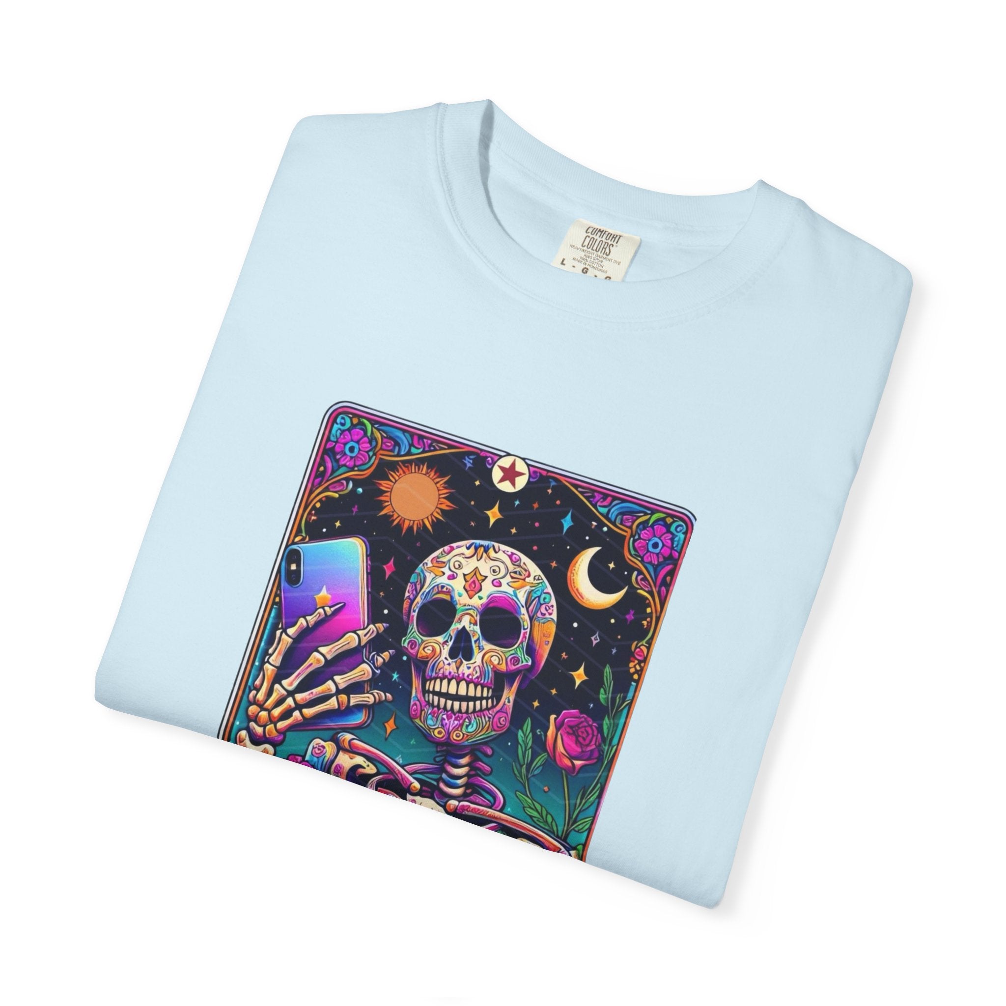 The Selfie Addict Unisex Garment-Dyed T-shirt