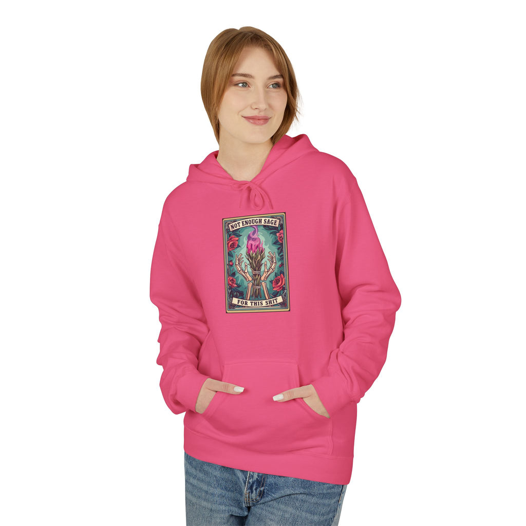 Not Enough Sage Unisex Midweight Softstyle Fleece Hoodie