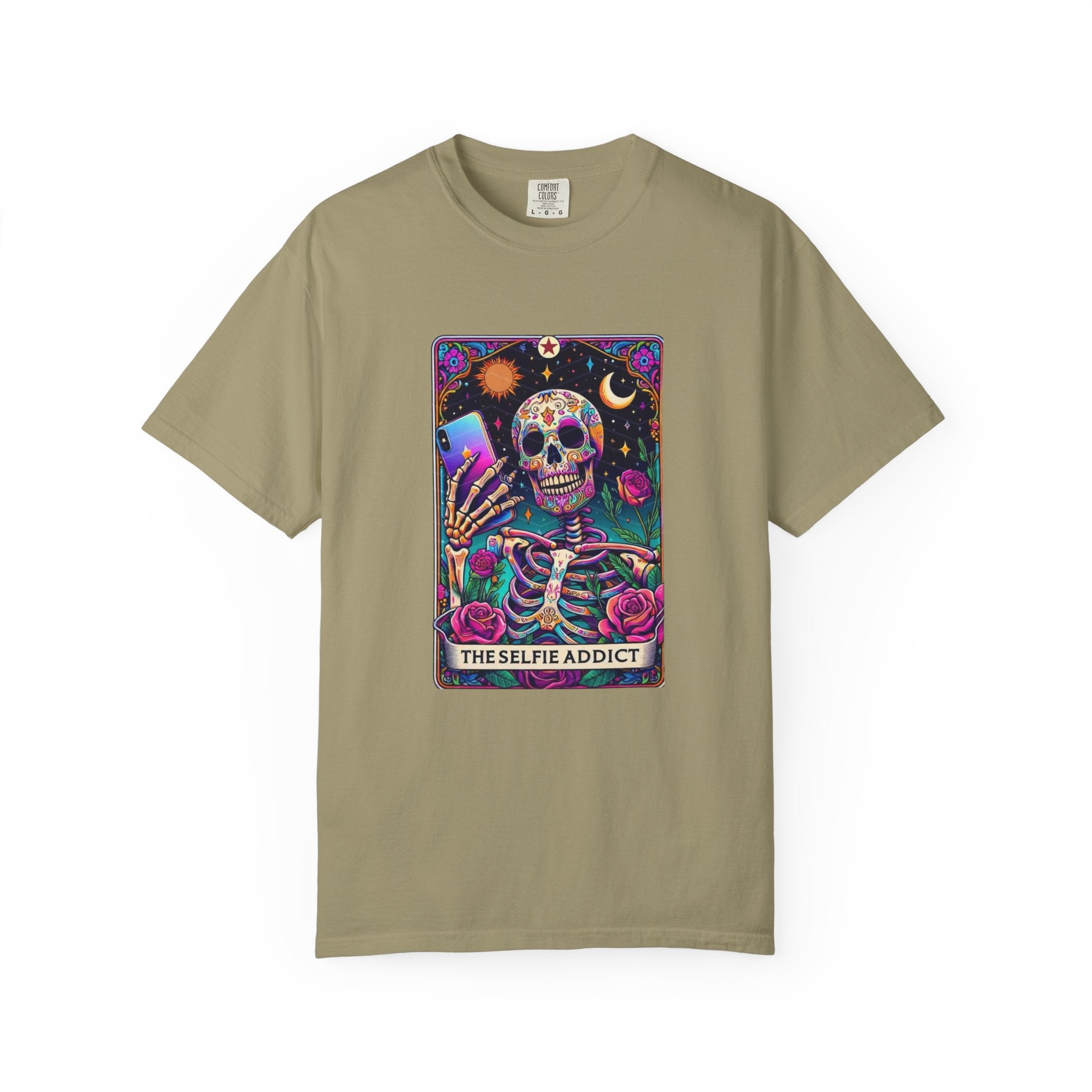 The Selfie Addict Unisex Garment-Dyed T-shirt