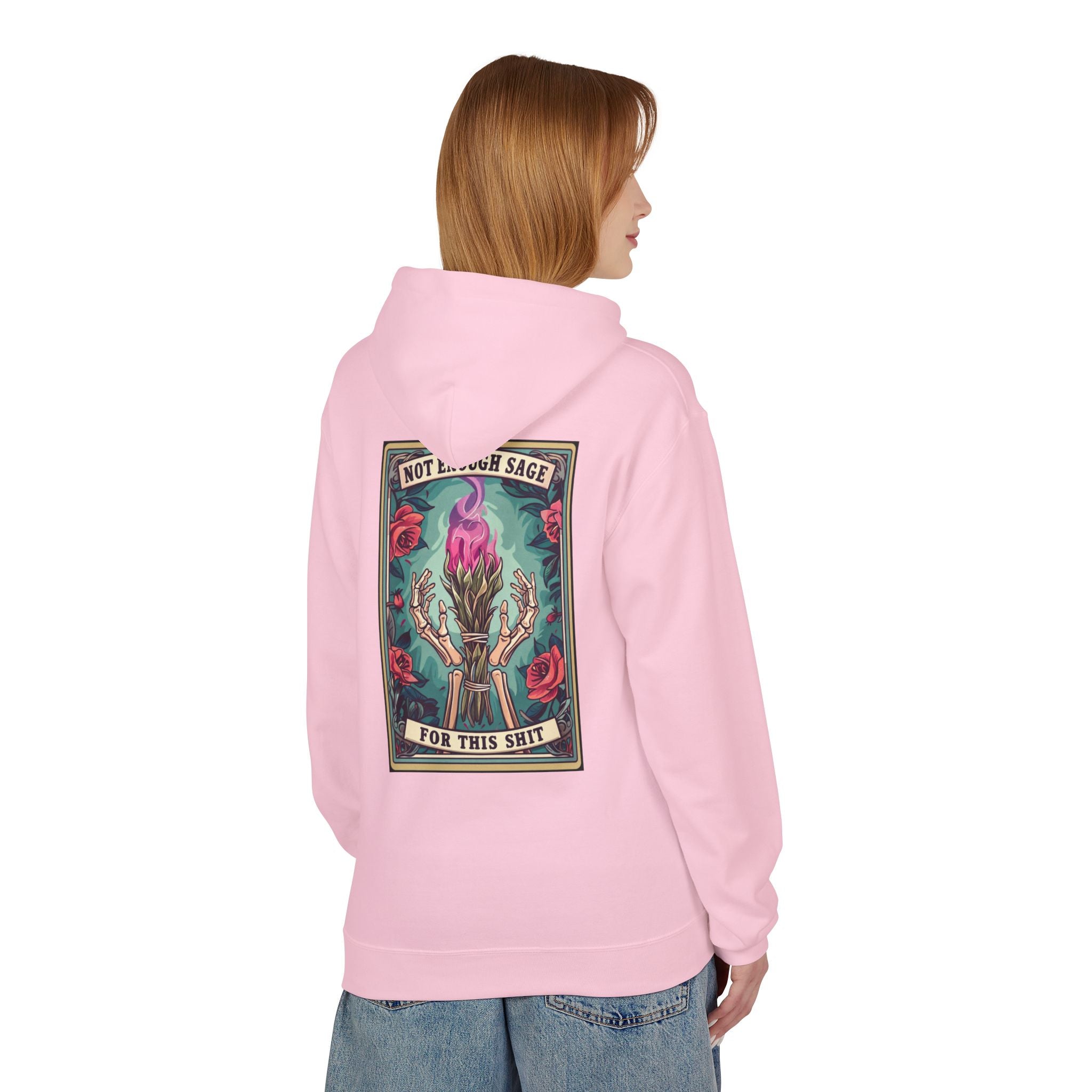 Not Enough Sage Unisex Midweight Softstyle Fleece Hoodie