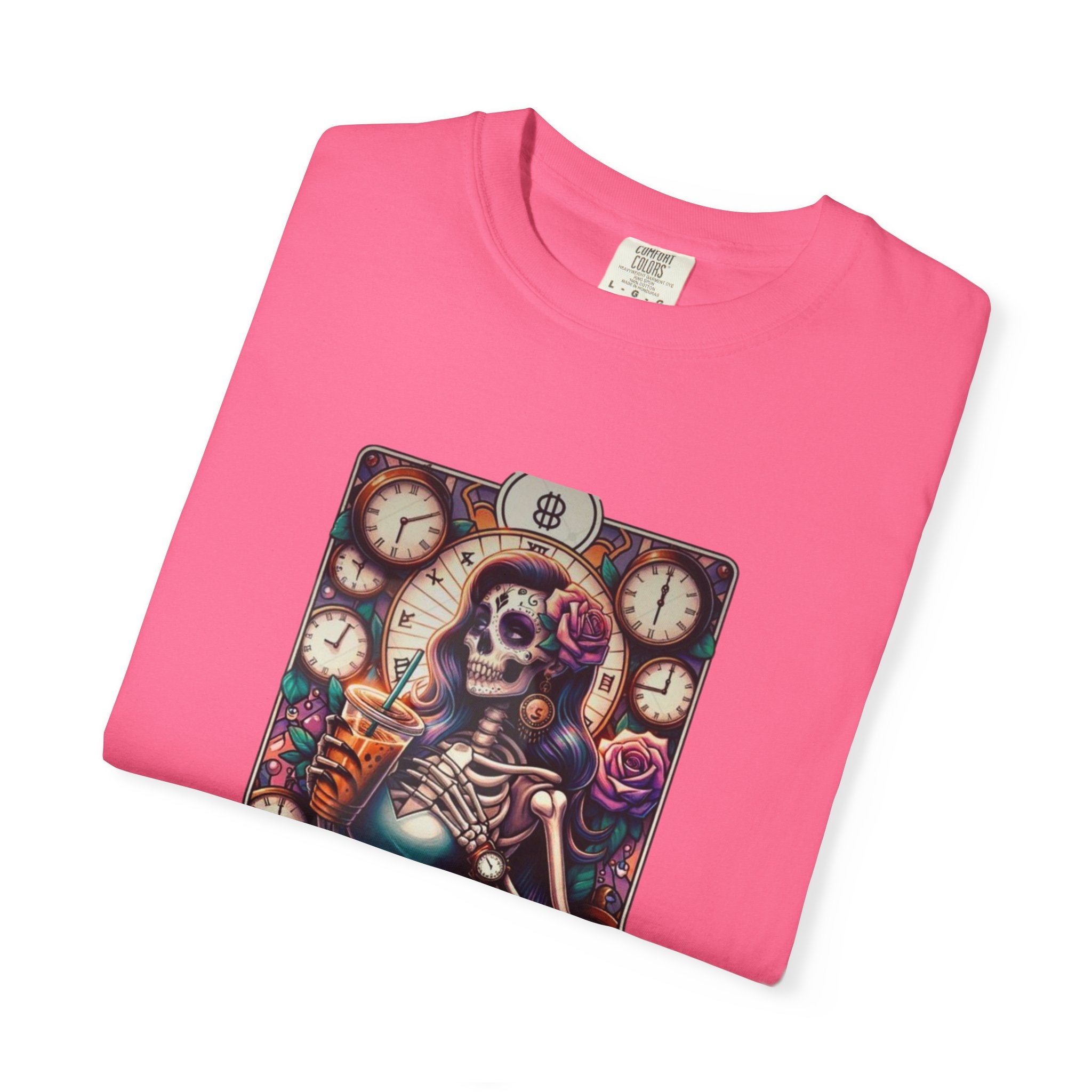 Always Late Unisex Garment-Dyed T-shirt