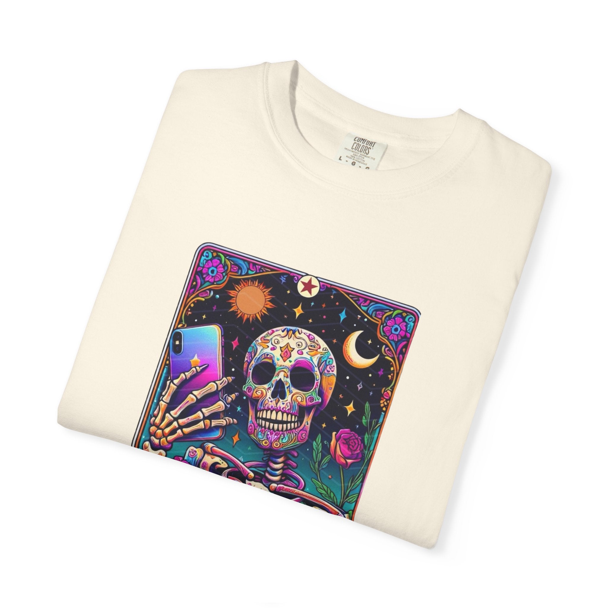 The Selfie Addict Unisex Garment-Dyed T-shirt