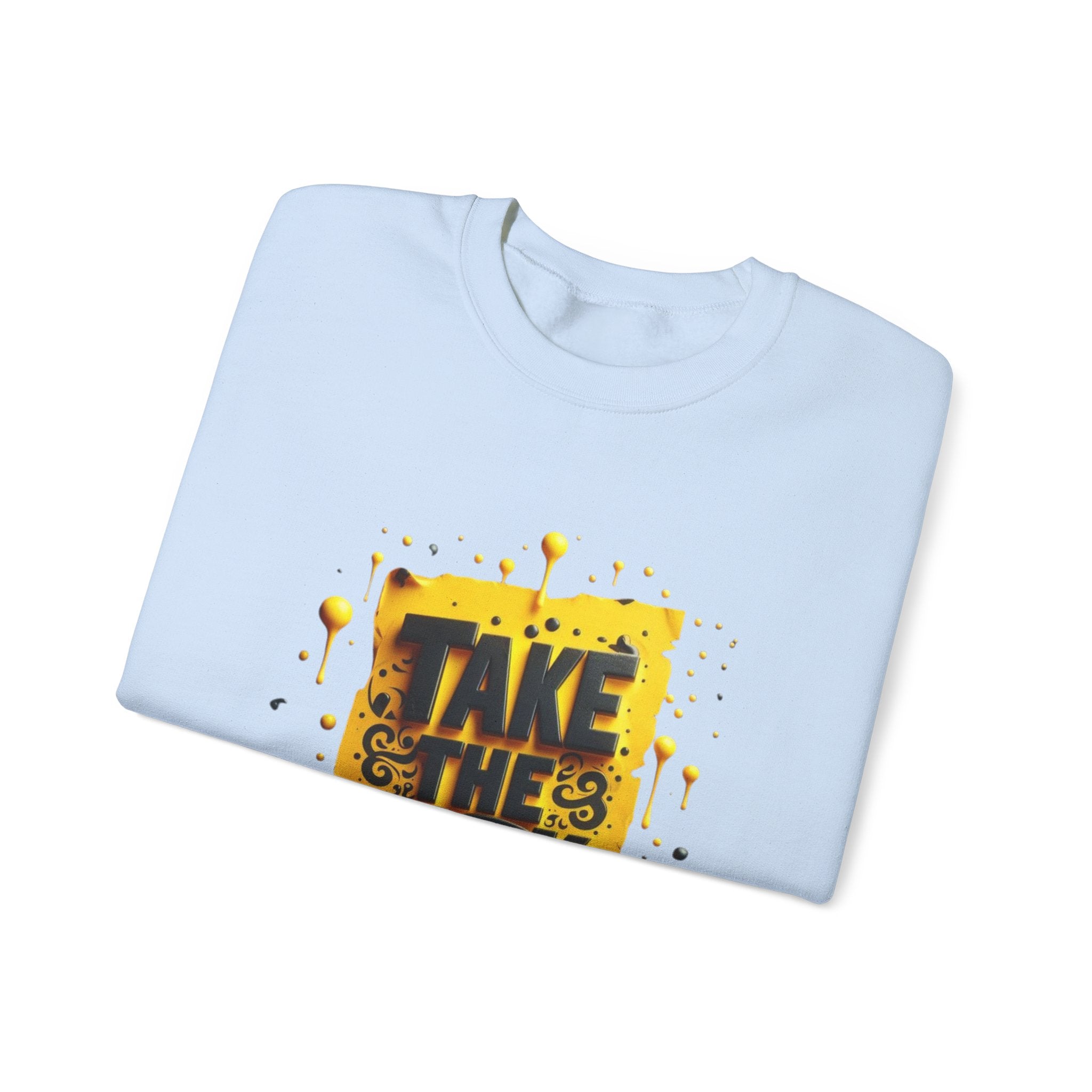 Take The Risk Unisex Heavy Crewneck Sweatshirt