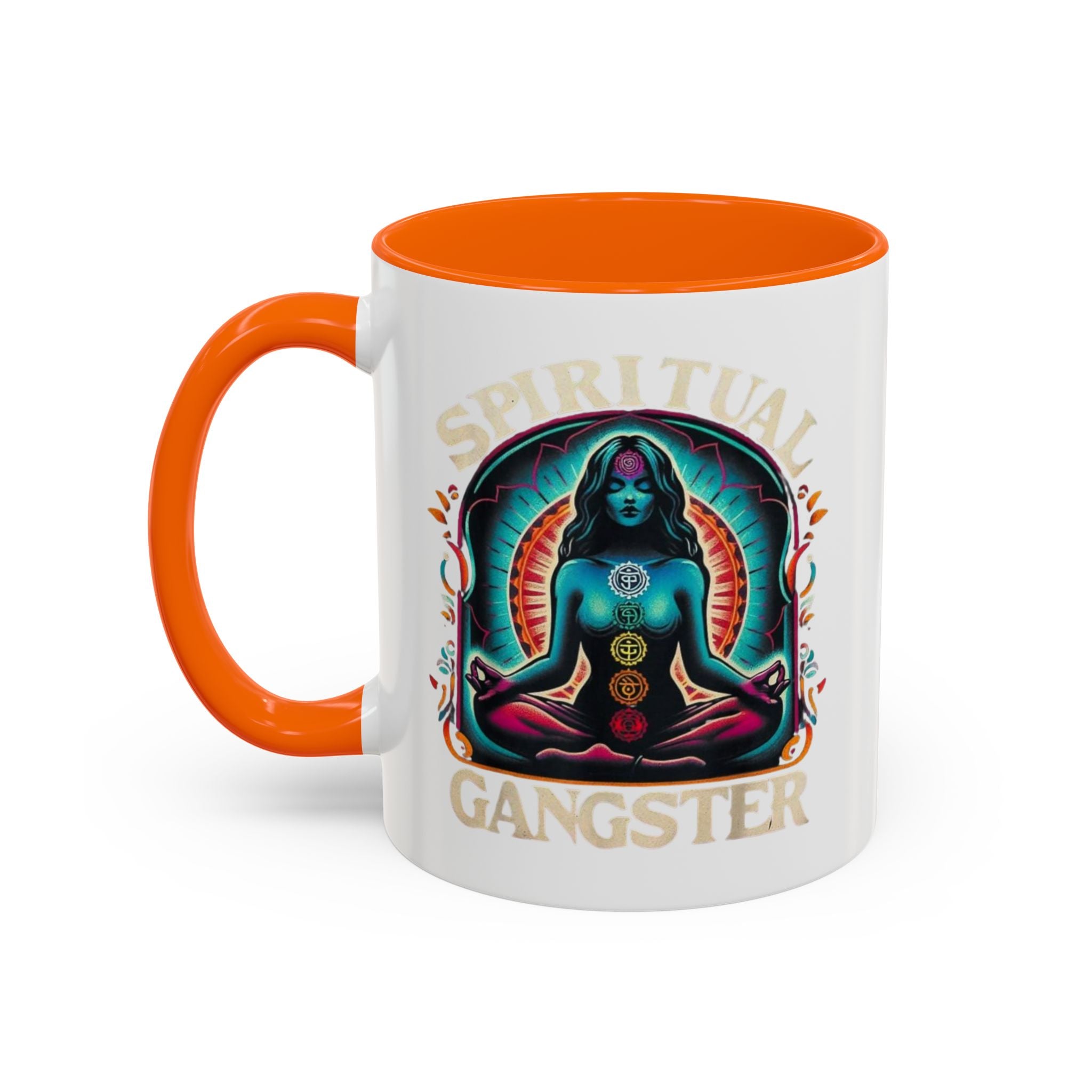 Spiritual Gangster Accent Coffee Mug (11, 15oz)