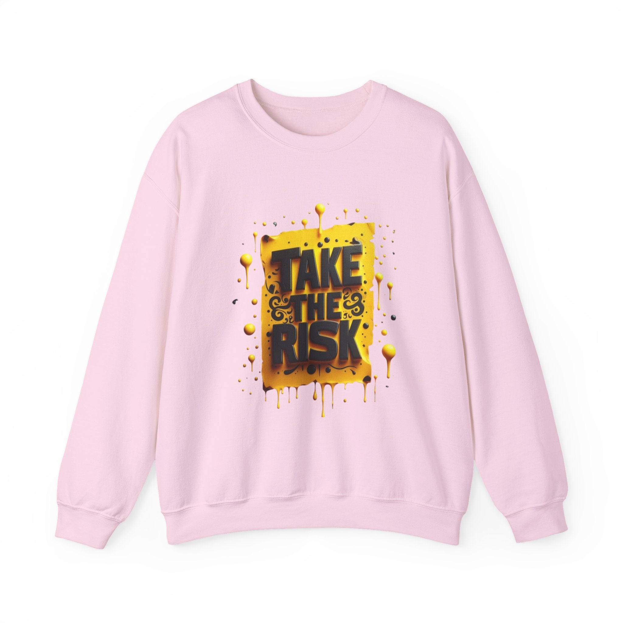 Take The Risk Unisex Heavy Crewneck Sweatshirt