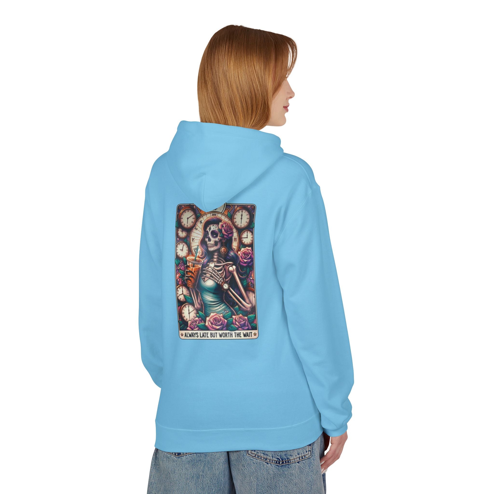 Always late Unisex Midweight Softstyle Fleece Hoodie