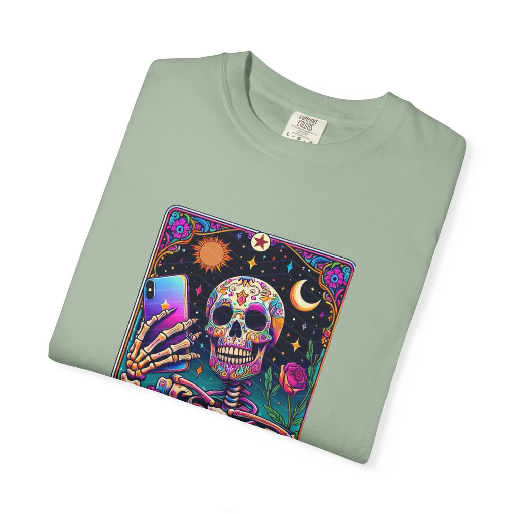 The Selfie Addict Unisex Garment-Dyed T-shirt