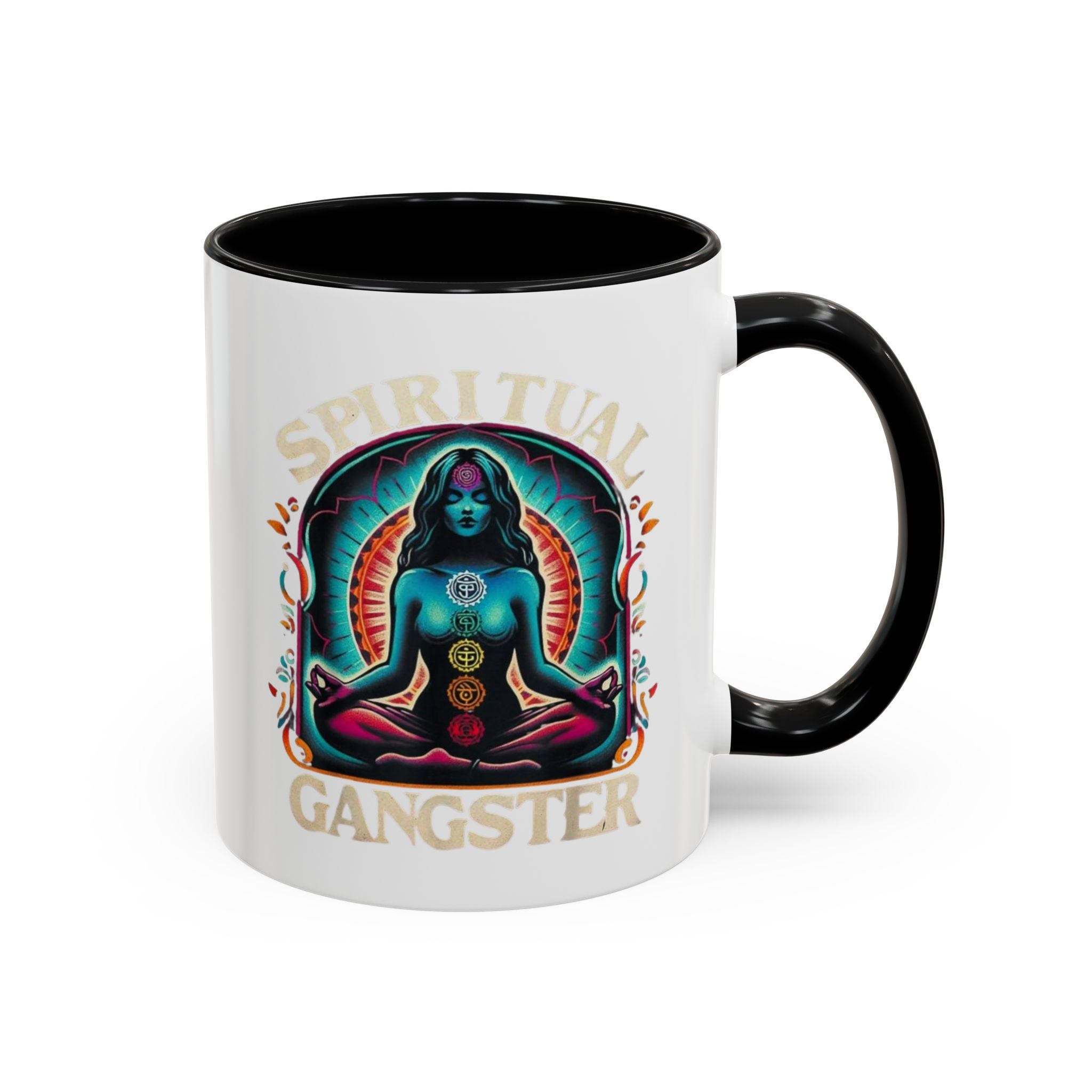 Spiritual Gangster Accent Coffee Mug (11, 15oz)