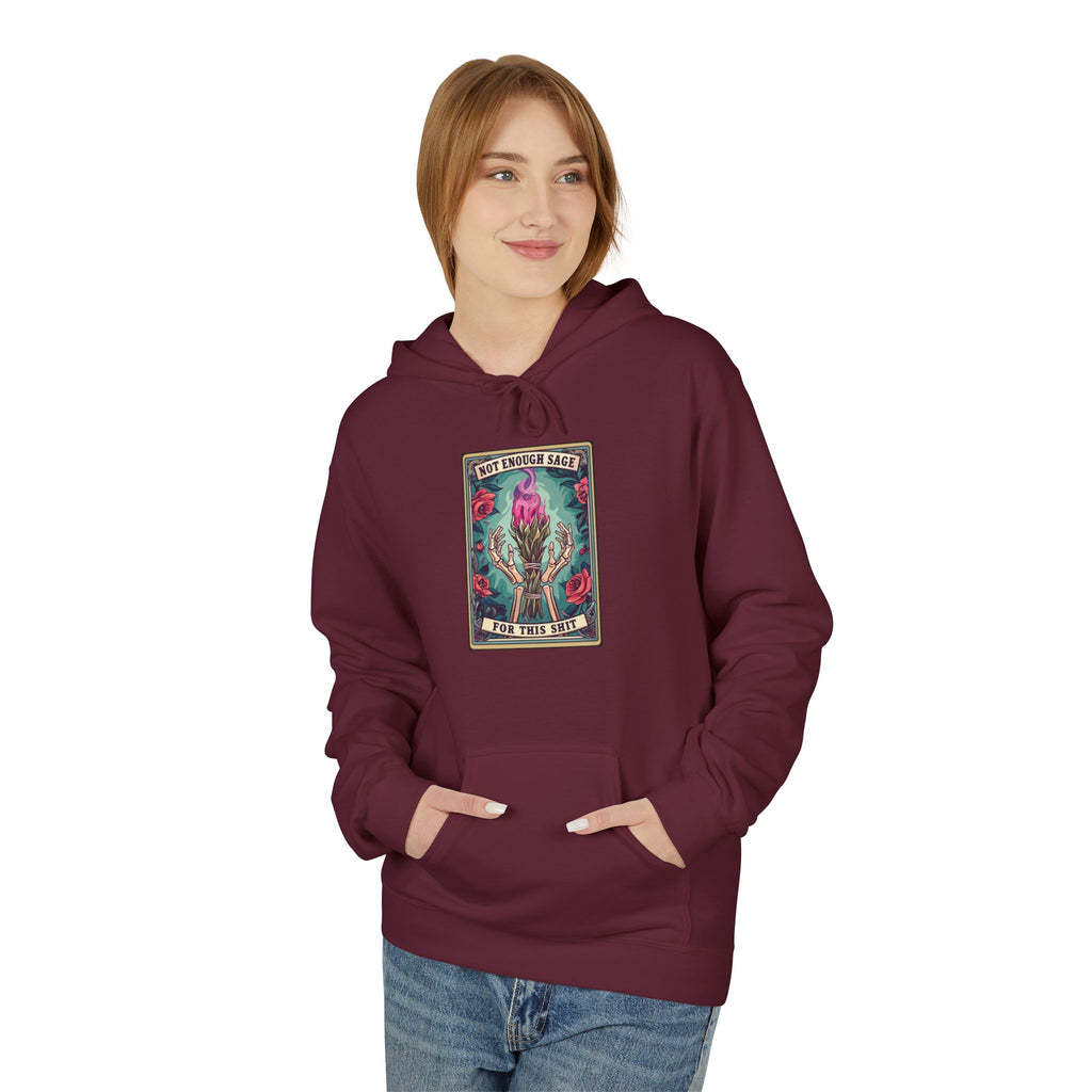 Not Enough Sage Unisex Midweight Softstyle Fleece Hoodie