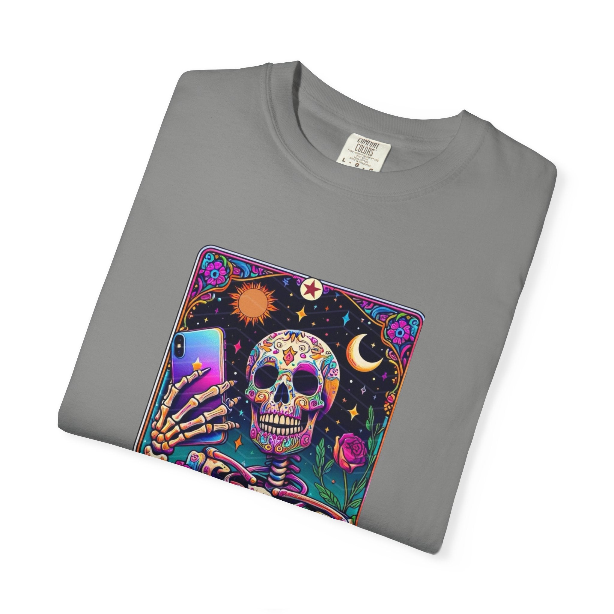 The Selfie Addict Unisex Garment-Dyed T-shirt