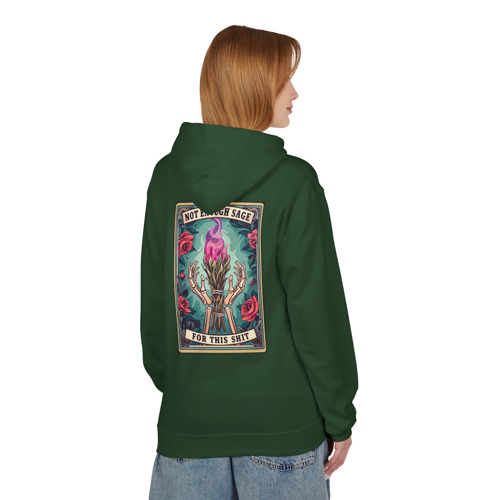 Not Enough Sage Unisex Midweight Softstyle Fleece Hoodie