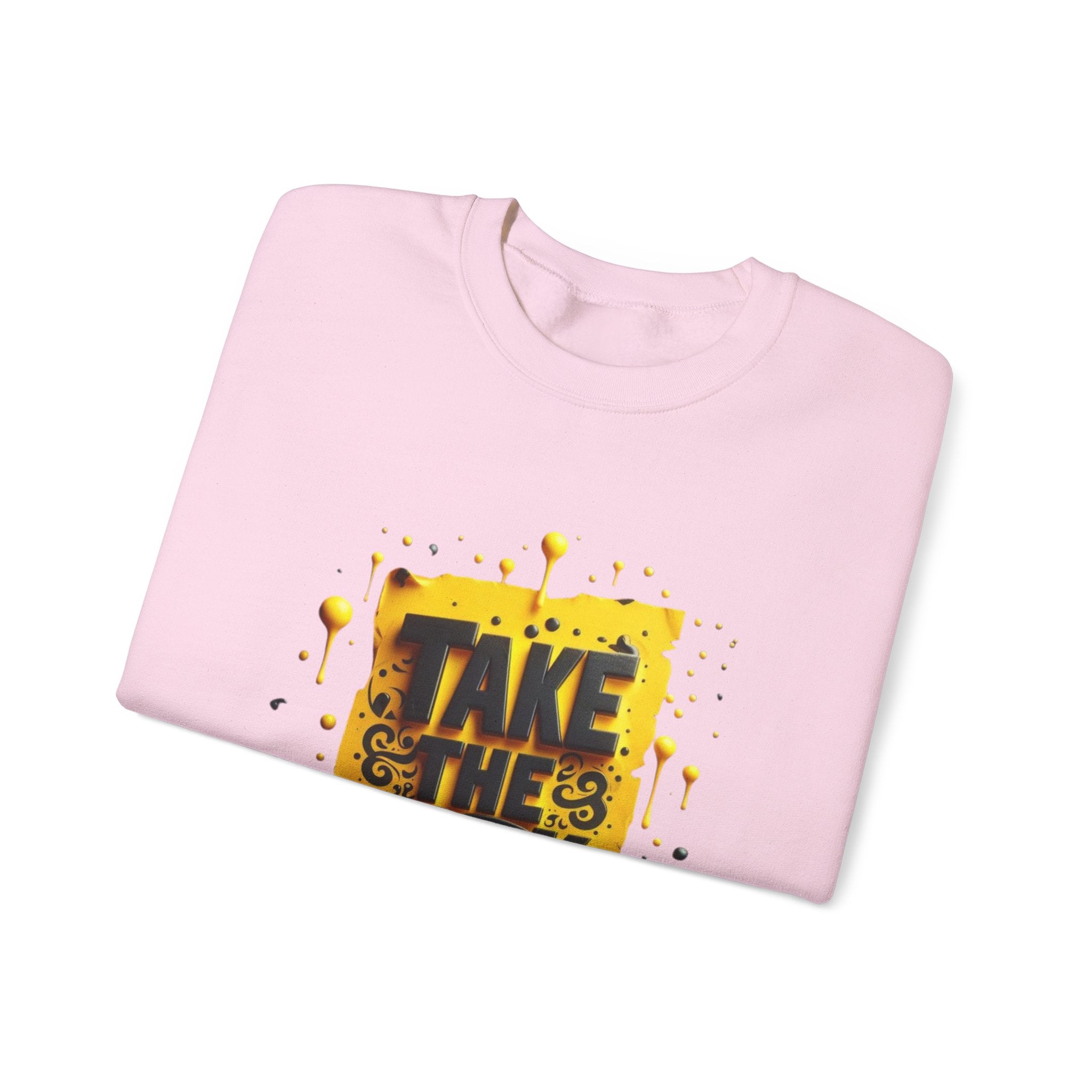 Take The Risk Unisex Heavy Crewneck Sweatshirt