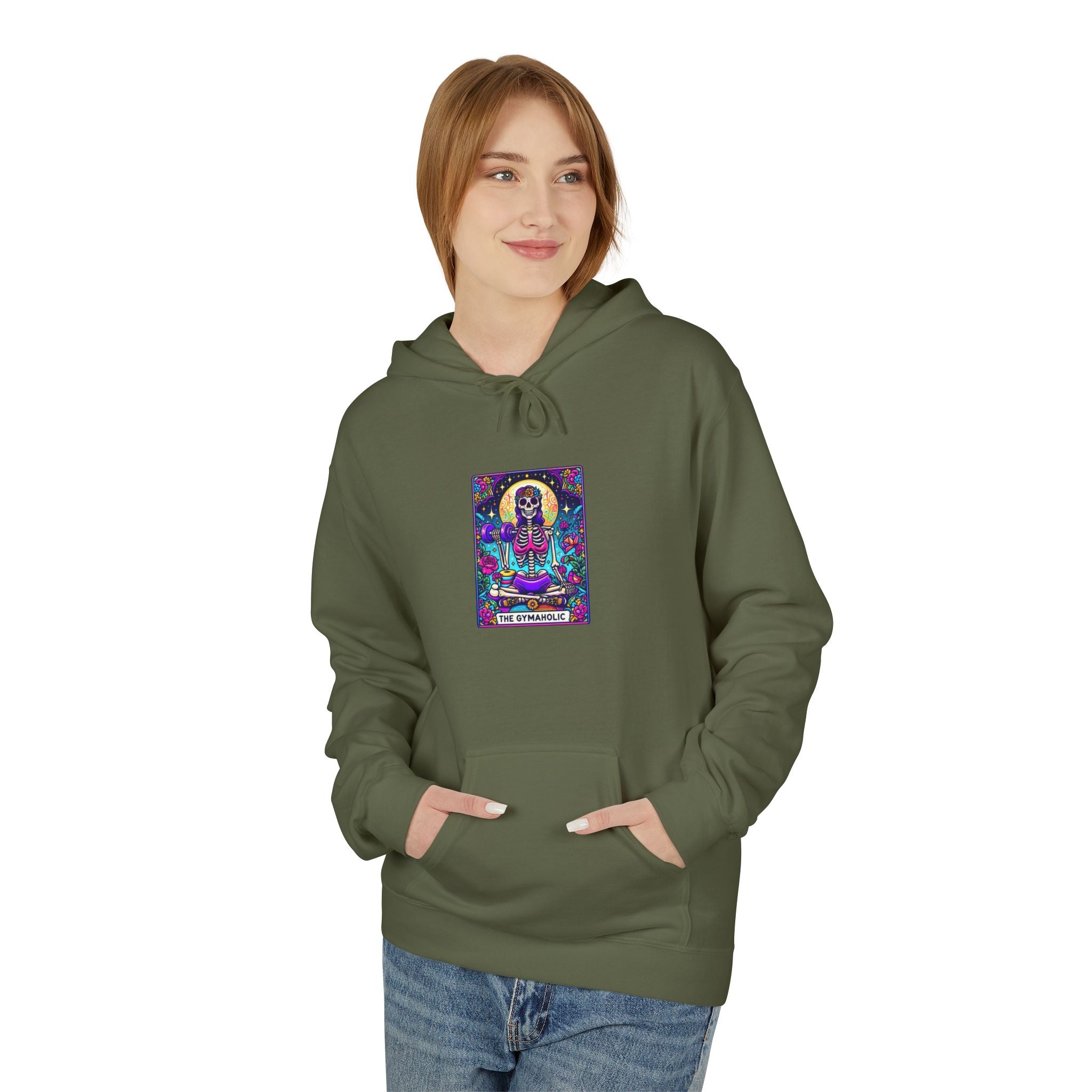 Gymoholic Unisex Midweight Softstyle Fleece Hoodie