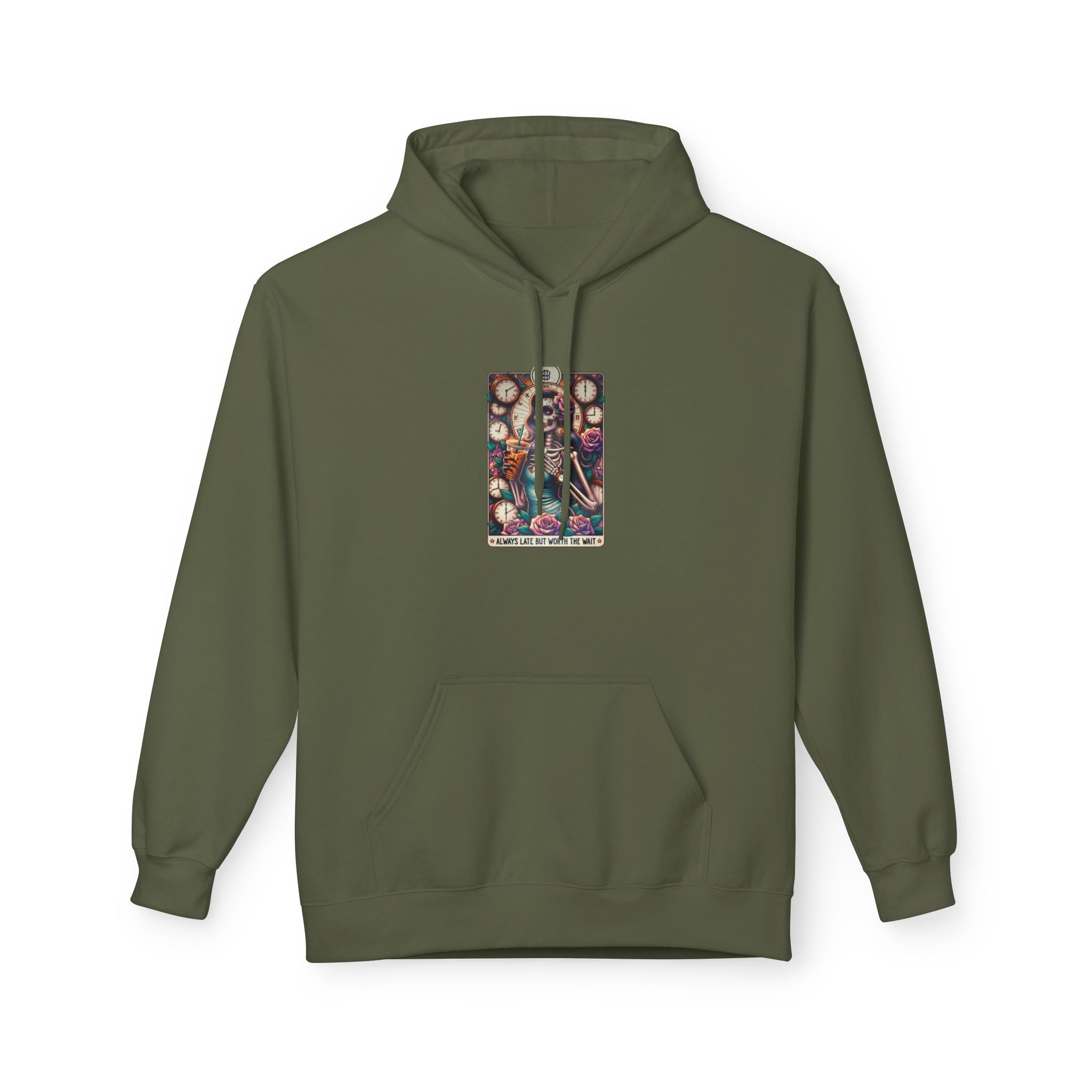 Always late Unisex Midweight Softstyle Fleece Hoodie