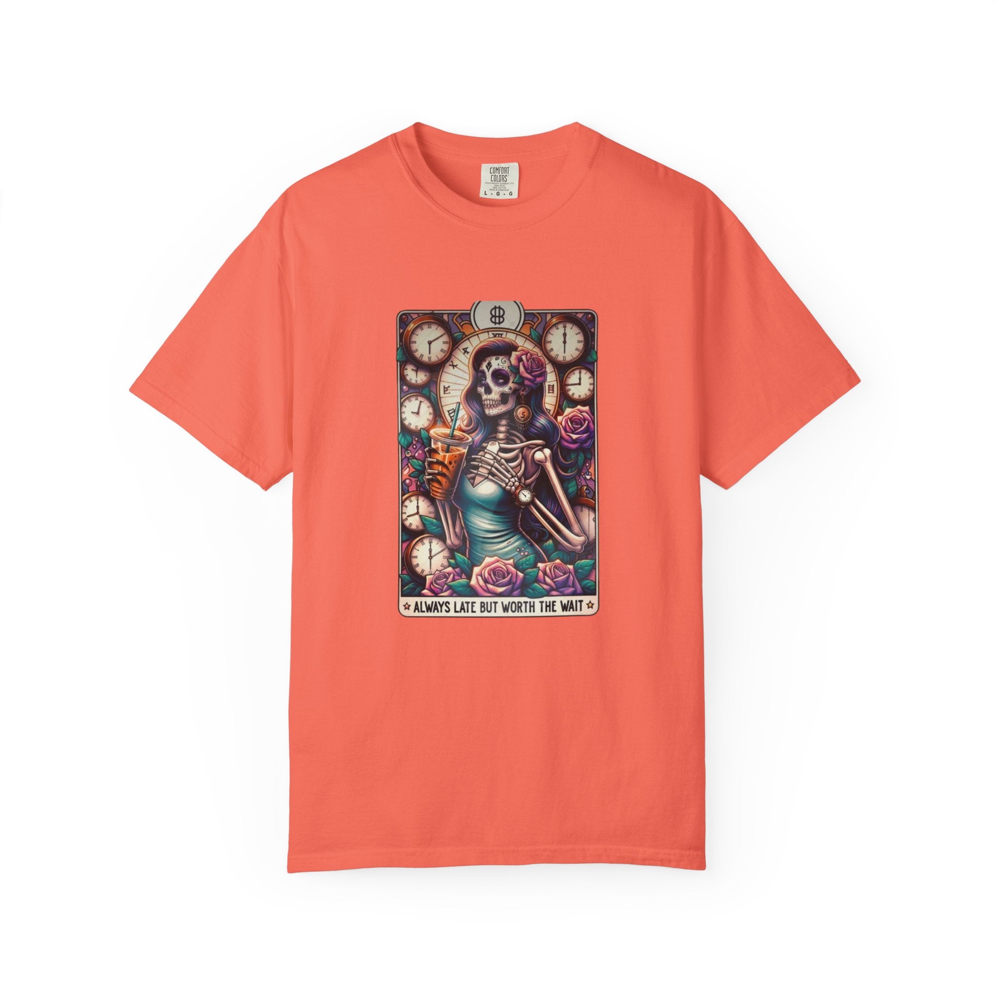 Always Late Unisex Garment-Dyed T-shirt
