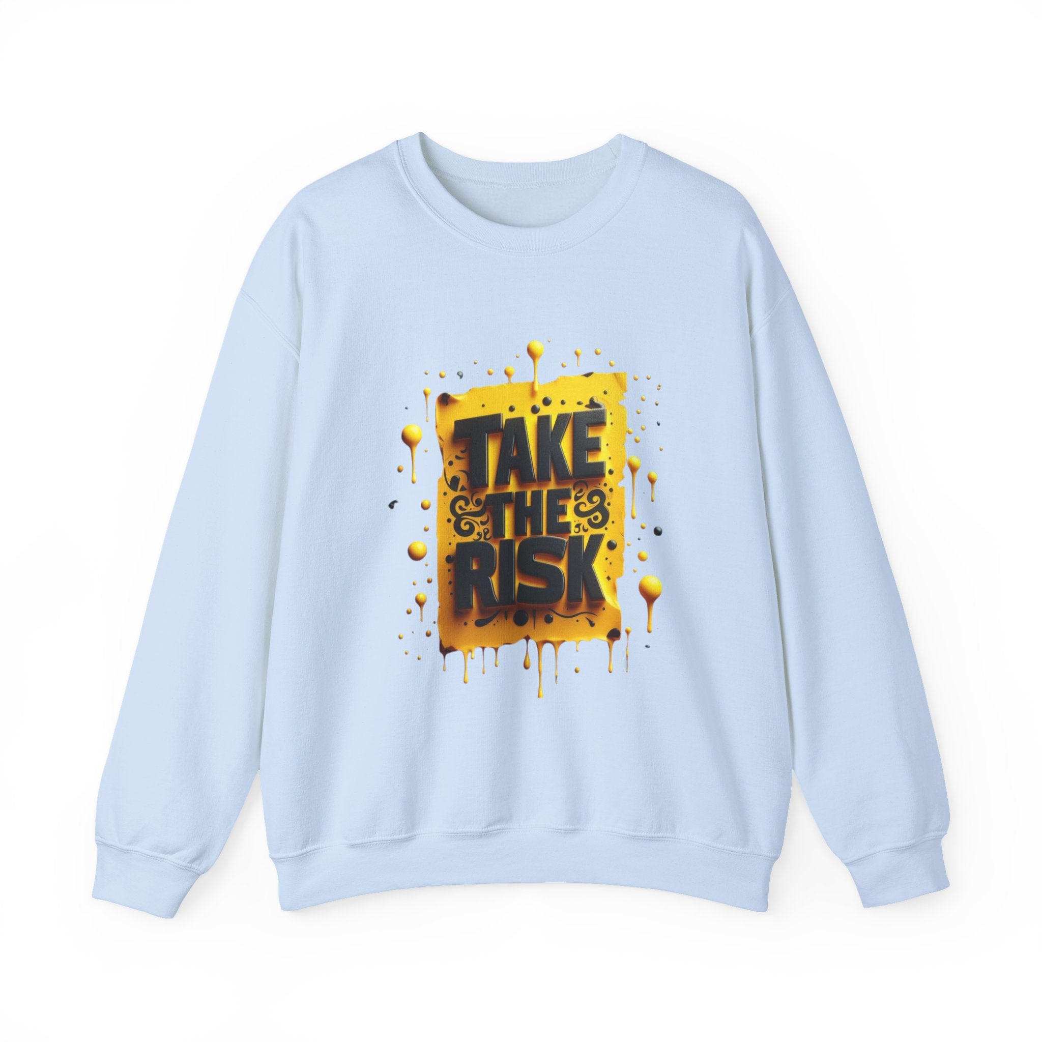 Take The Risk Unisex Heavy Crewneck Sweatshirt