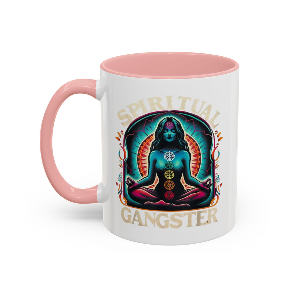Spiritual Gangster Accent Coffee Mug (11, 15oz)