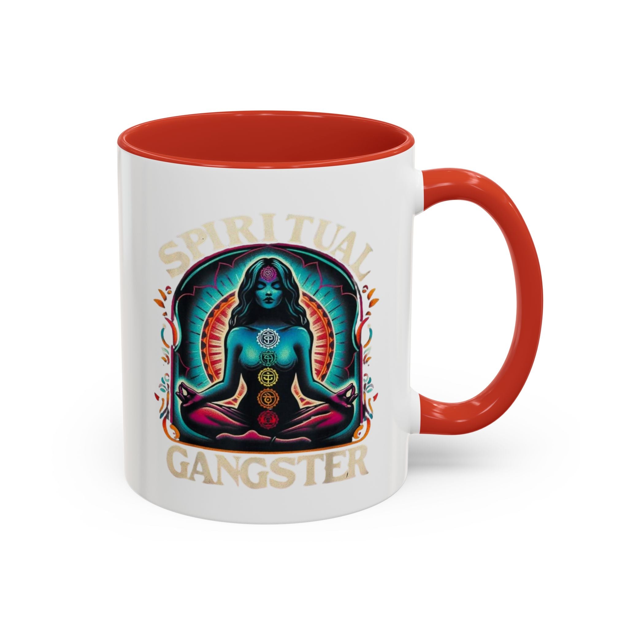 Spiritual Gangster Accent Coffee Mug (11, 15oz)