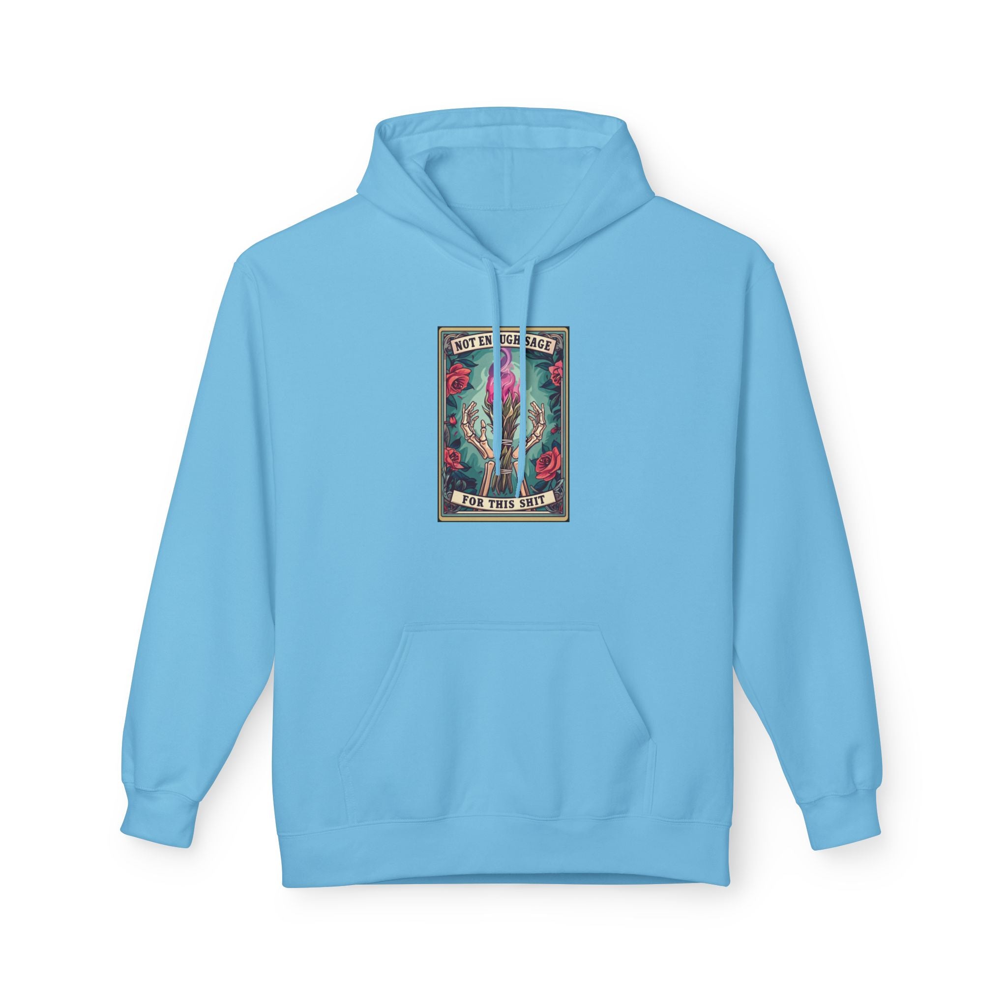 Not Enough Sage Unisex Midweight Softstyle Fleece Hoodie