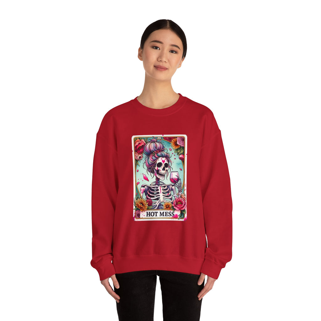 Hot Mess Unisex Heavy Blend™ Crewneck Sweatshirt