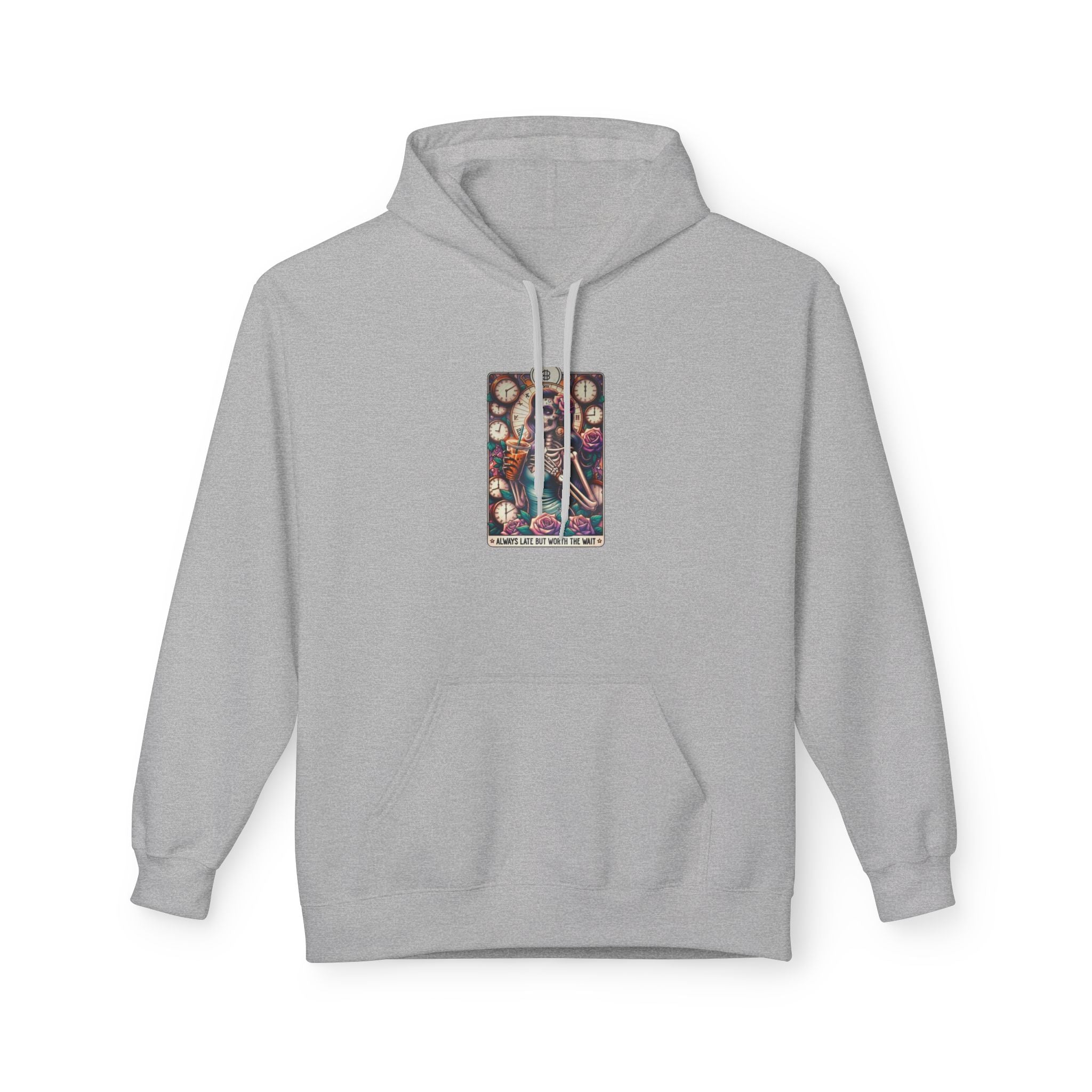 Always late Unisex Midweight Softstyle Fleece Hoodie