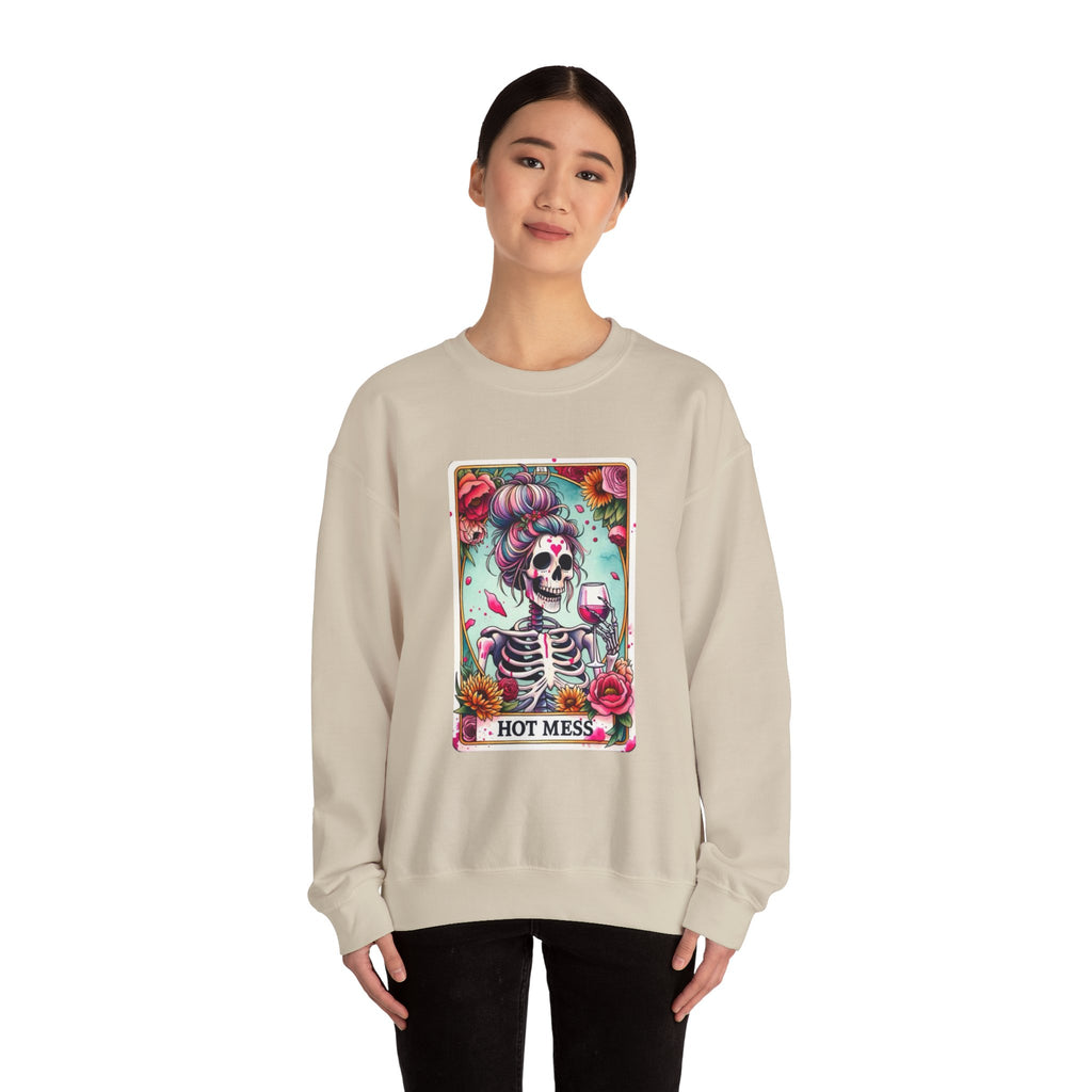 Hot Mess Unisex Heavy Blend™ Crewneck Sweatshirt