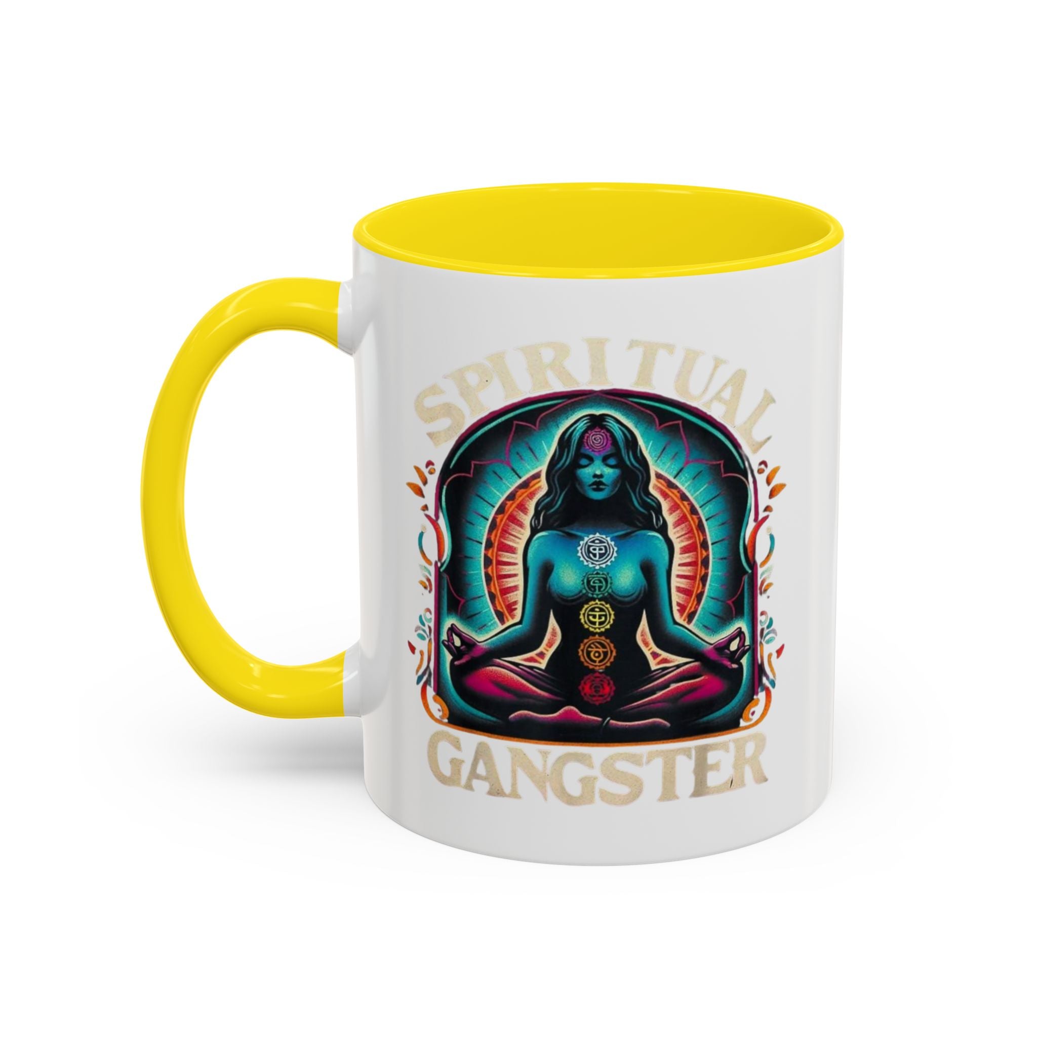 Spiritual Gangster Accent Coffee Mug (11, 15oz)