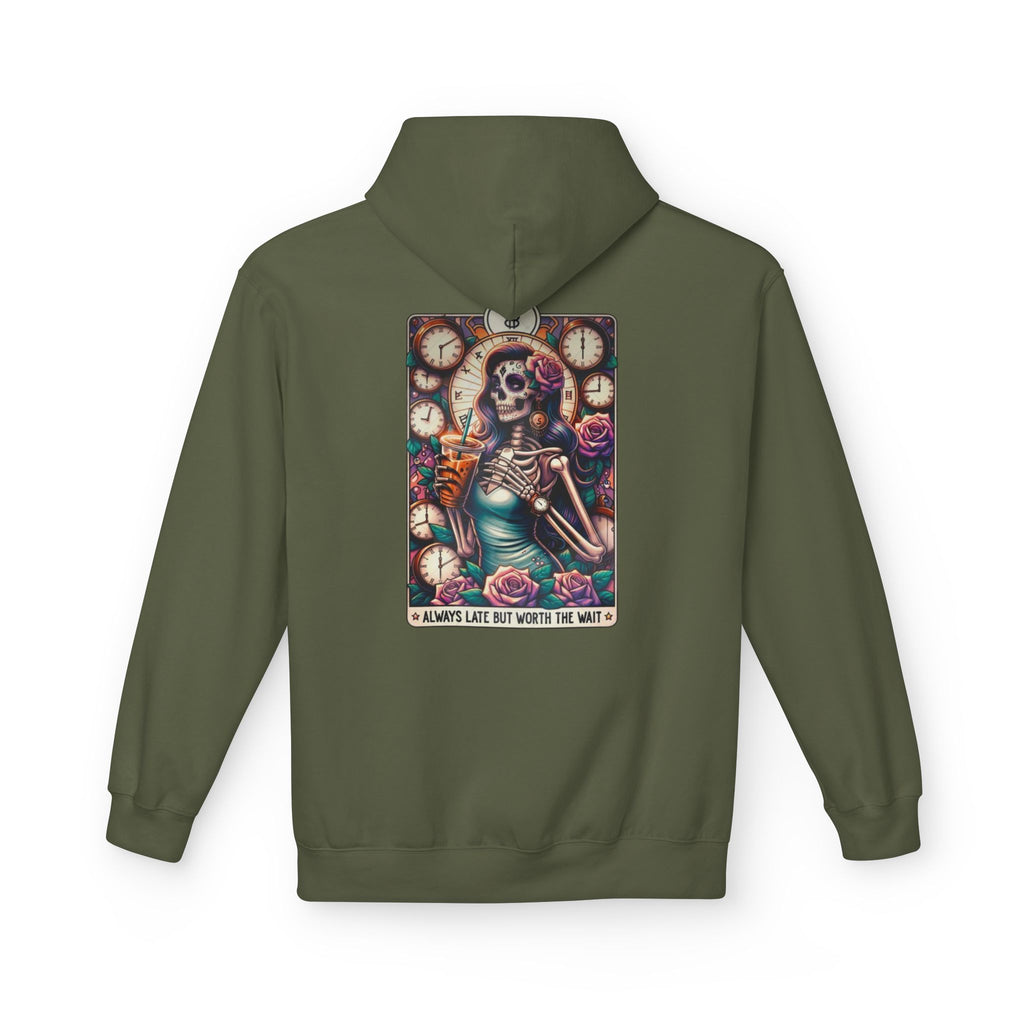 Always late Unisex Midweight Softstyle Fleece Hoodie