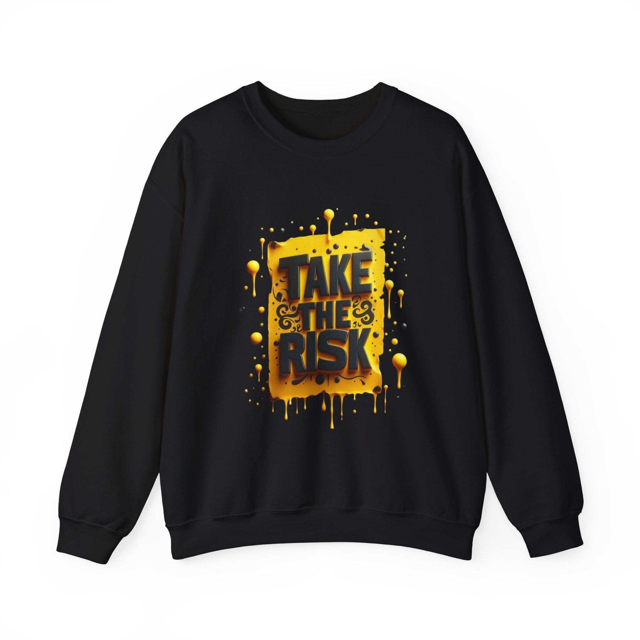 Take The Risk Unisex Heavy Crewneck Sweatshirt