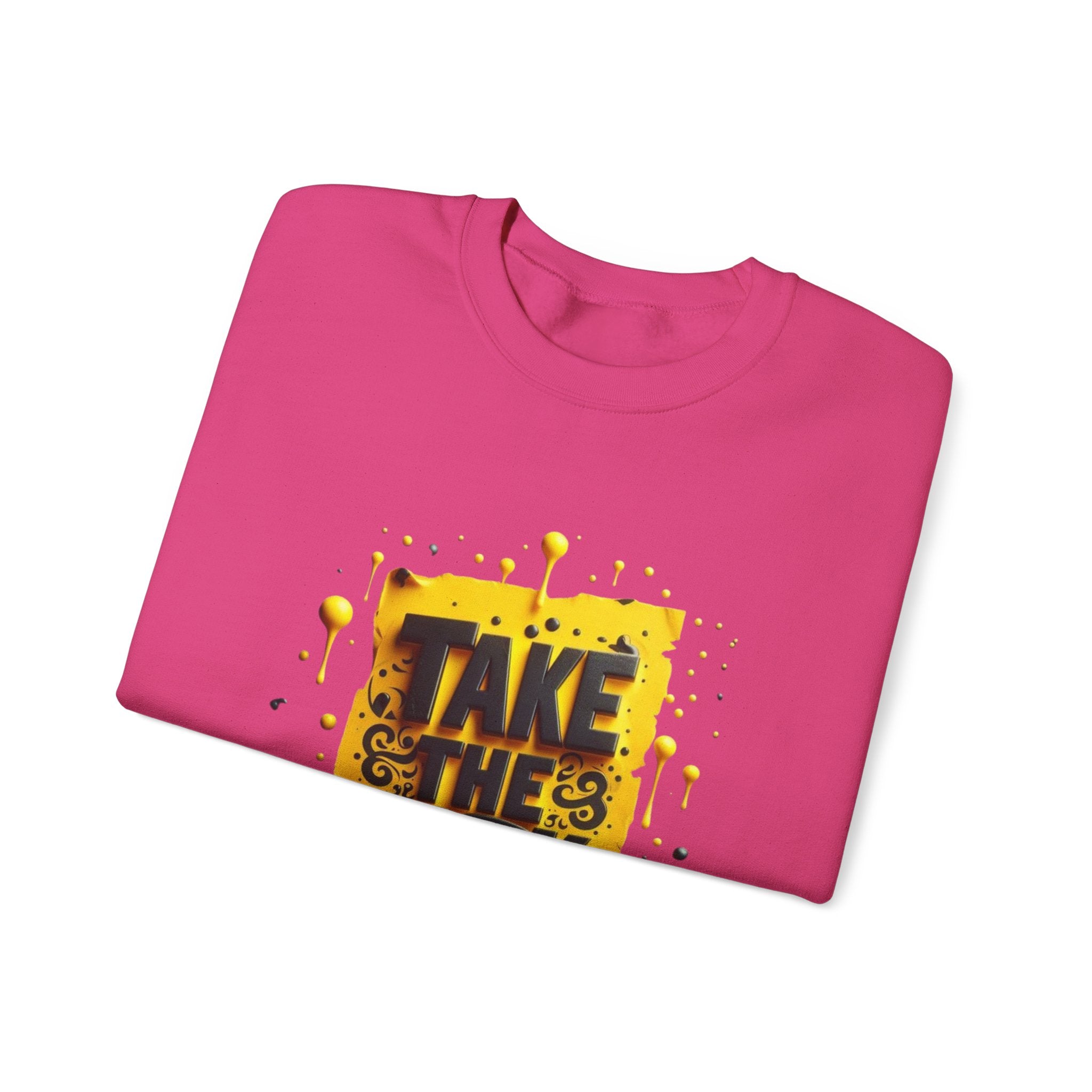 Take The Risk Unisex Heavy Crewneck Sweatshirt