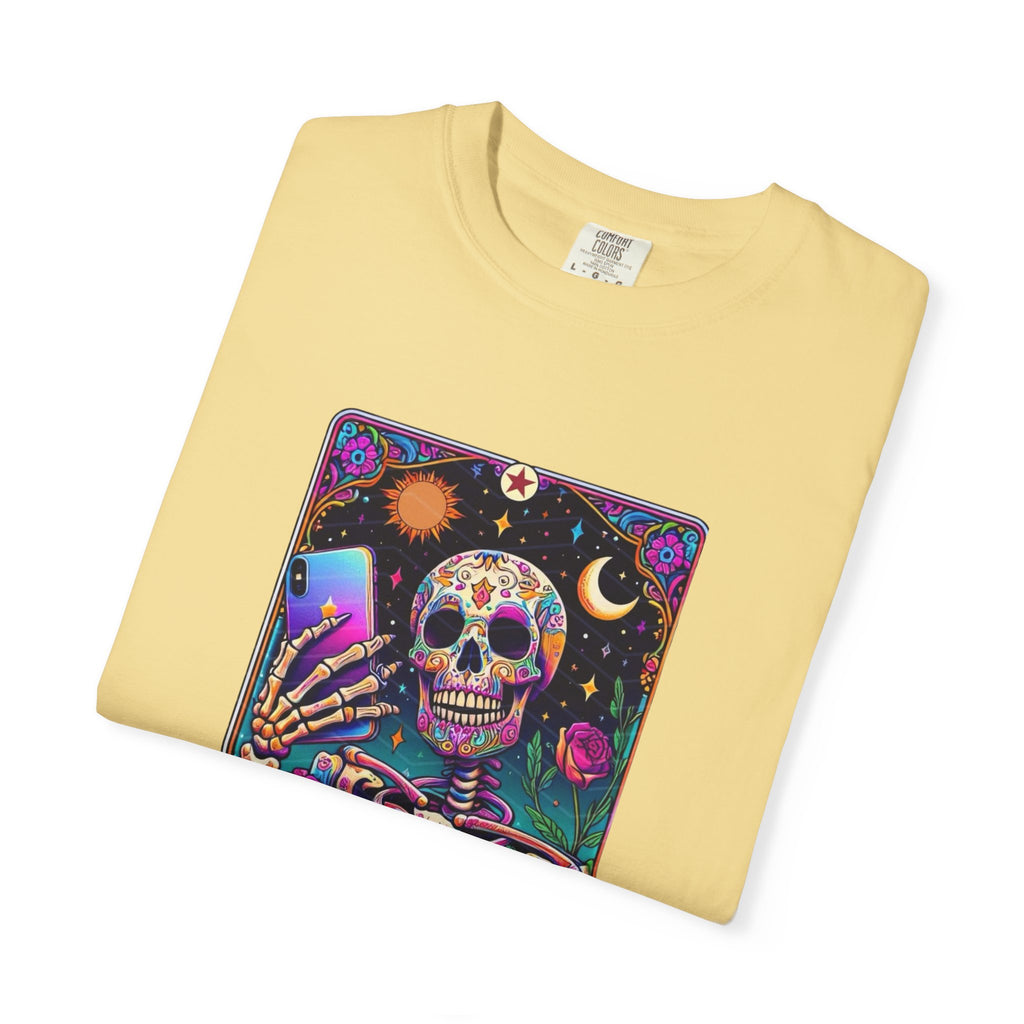 The Selfie Addict Unisex Garment-Dyed T-shirt