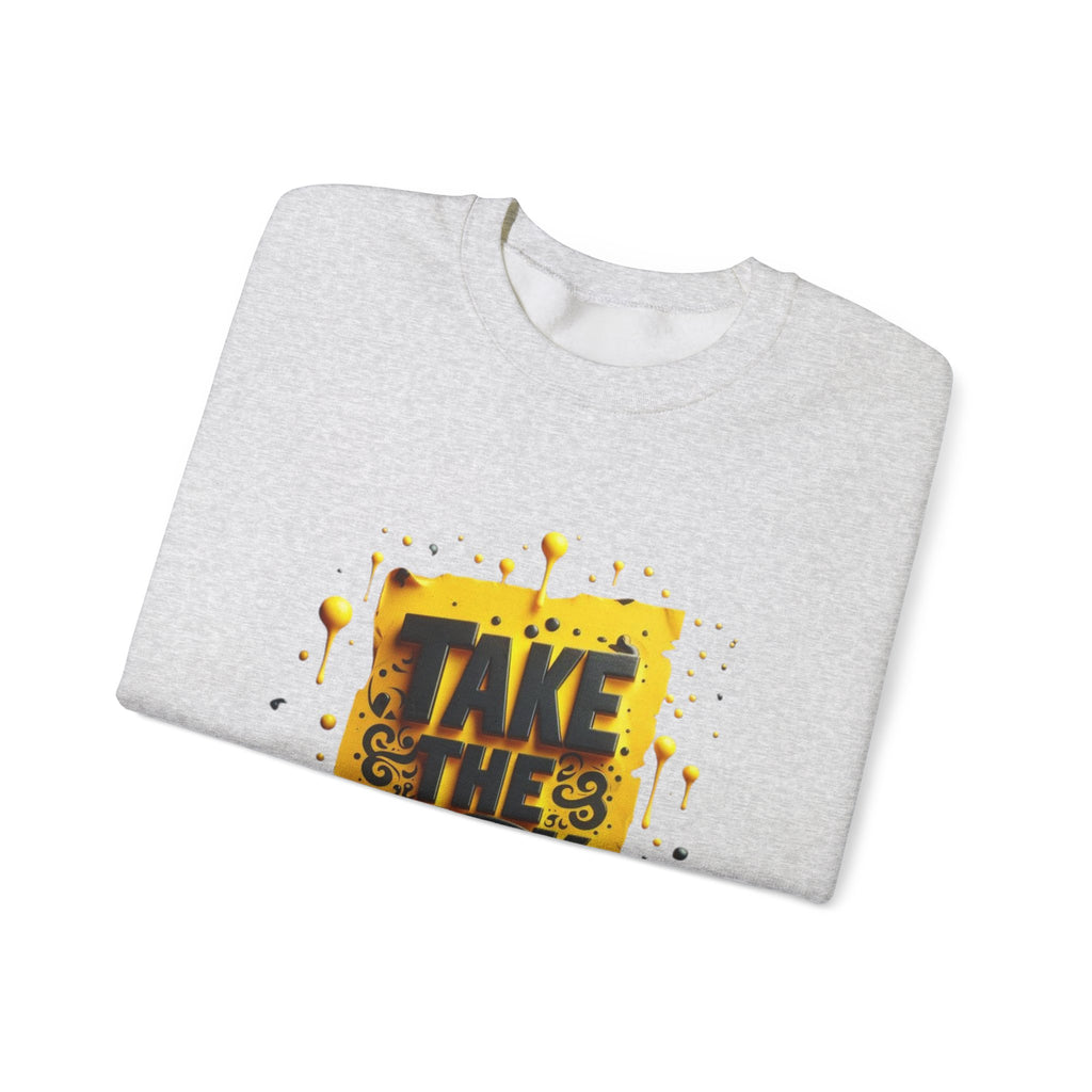 Take The Risk Unisex Heavy Crewneck Sweatshirt