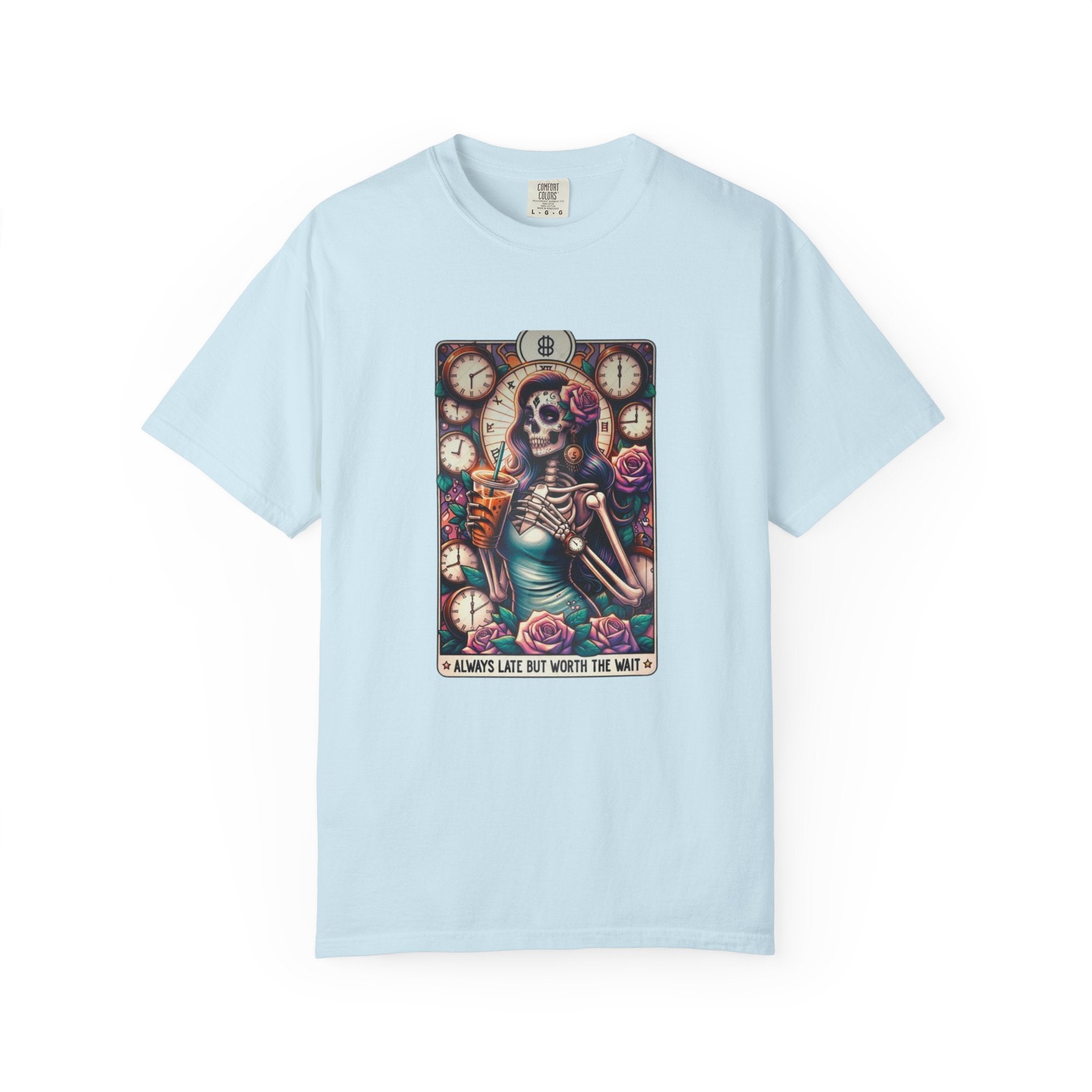 Always Late Unisex Garment-Dyed T-shirt