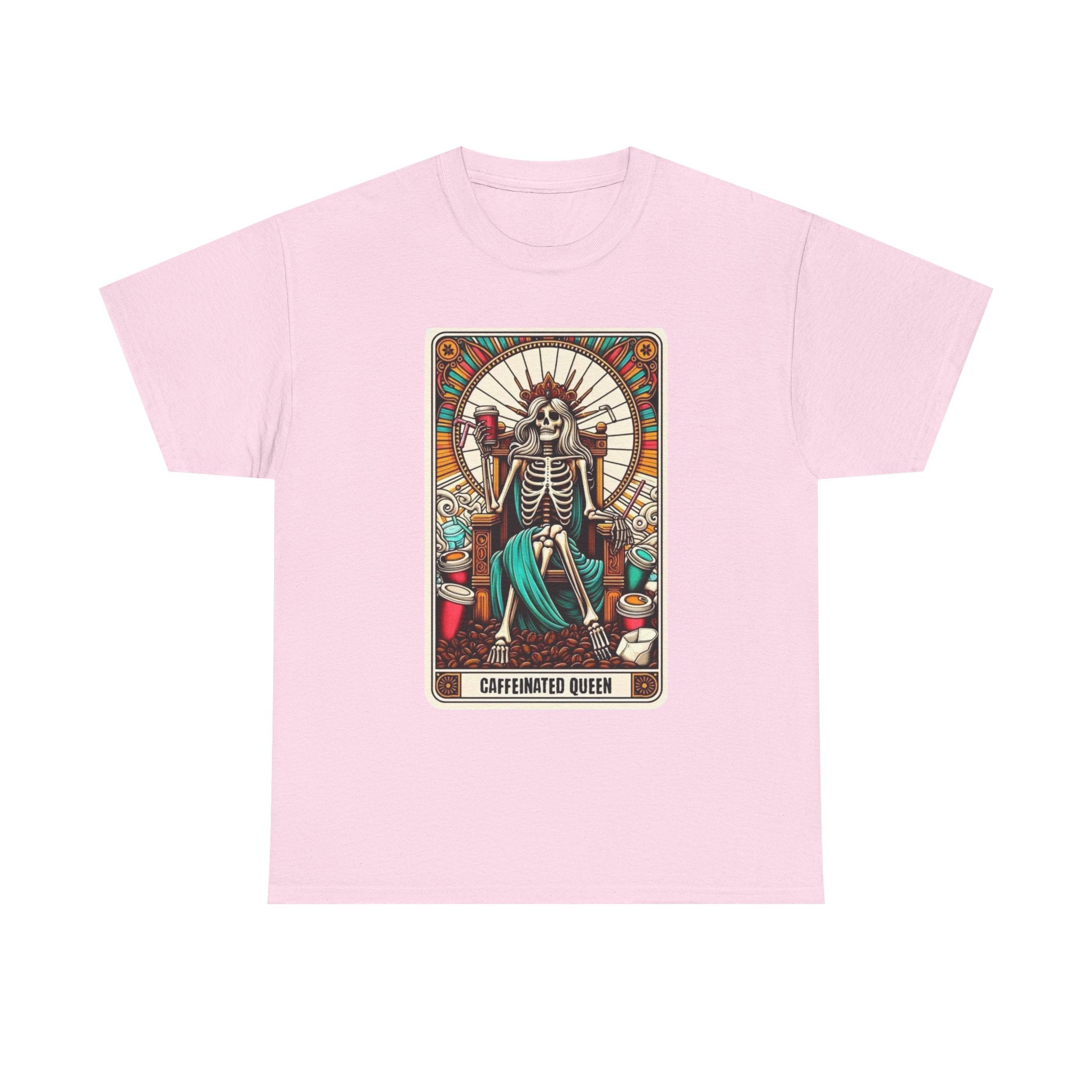 Caffinated Queen Unisex Heavy Cotton Tee