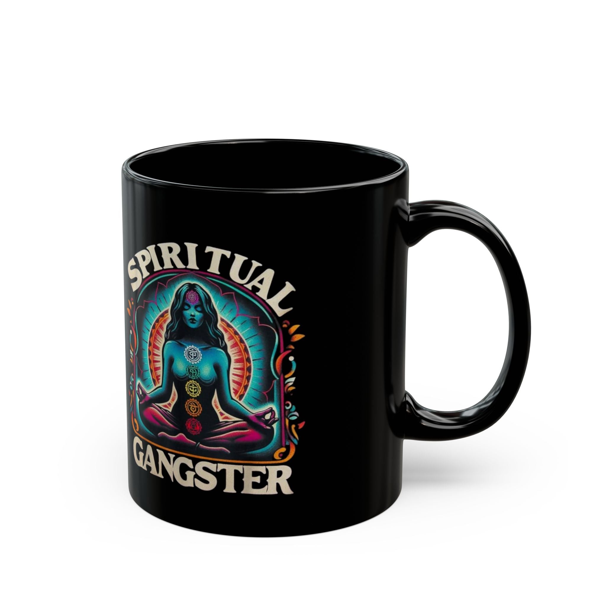 Spiritual Gangster Black Mug (11oz, 15oz)