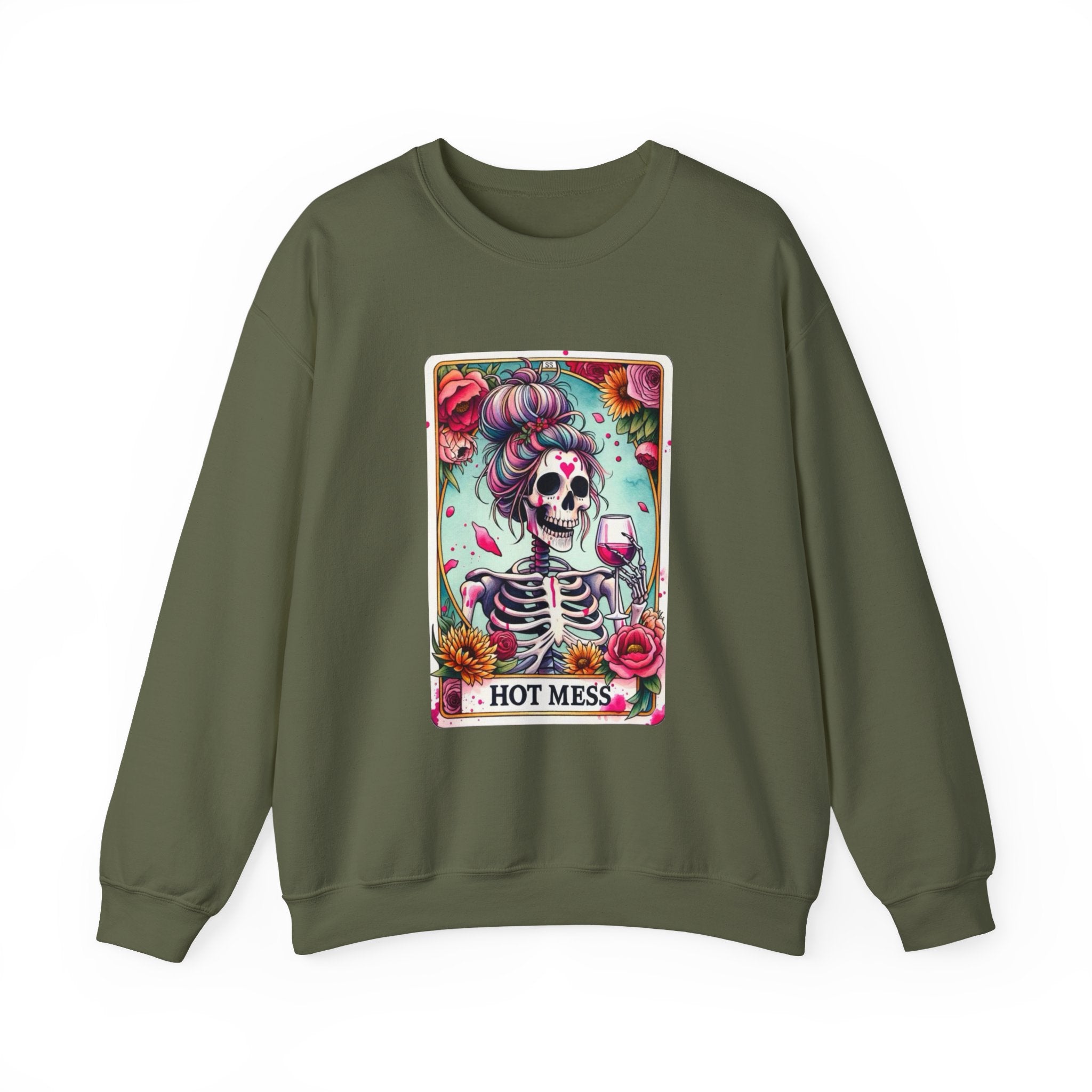 Hot Mess Unisex Heavy Blend™ Crewneck Sweatshirt