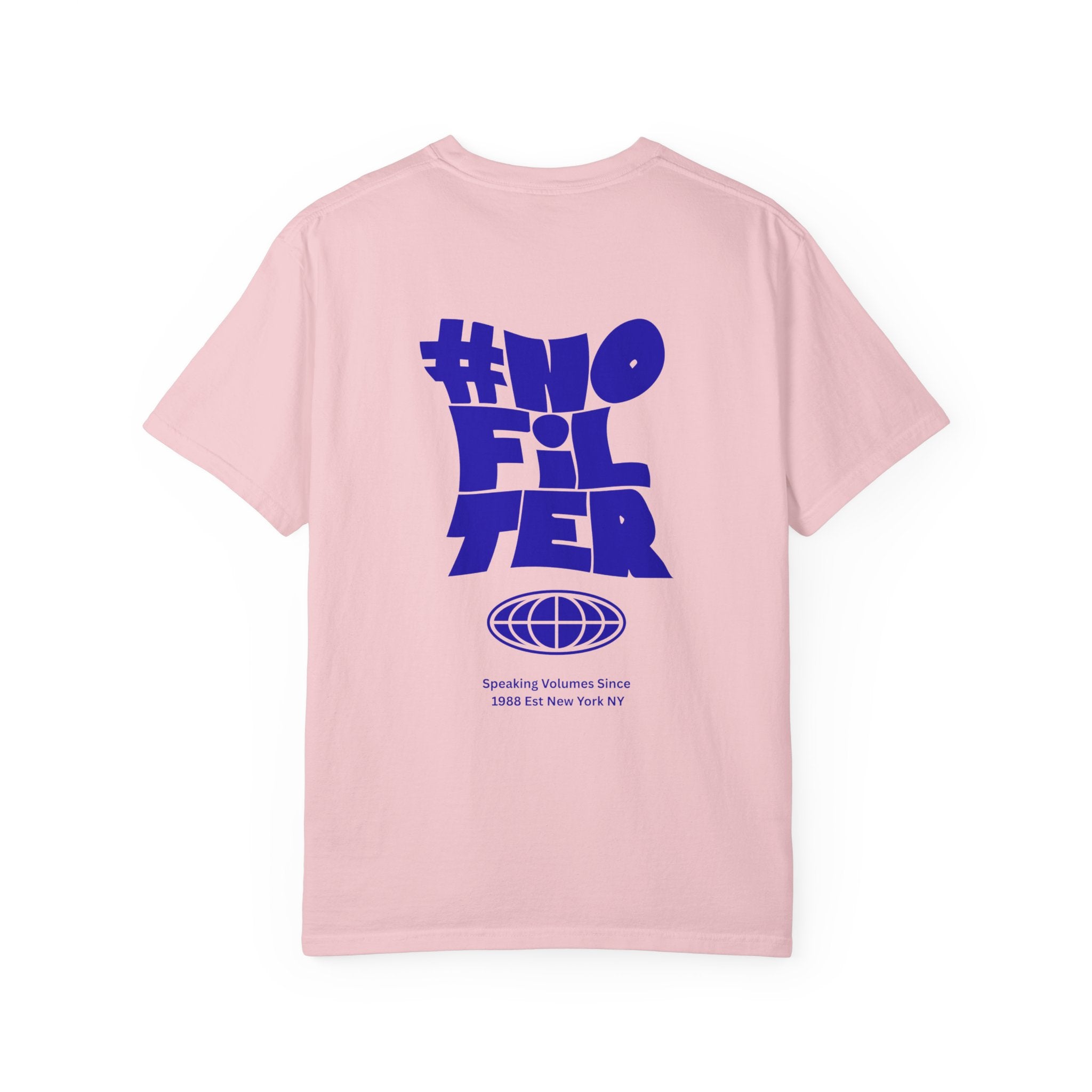#NOFILTER Graphic T-Shirt — Retro Bold Blue Print