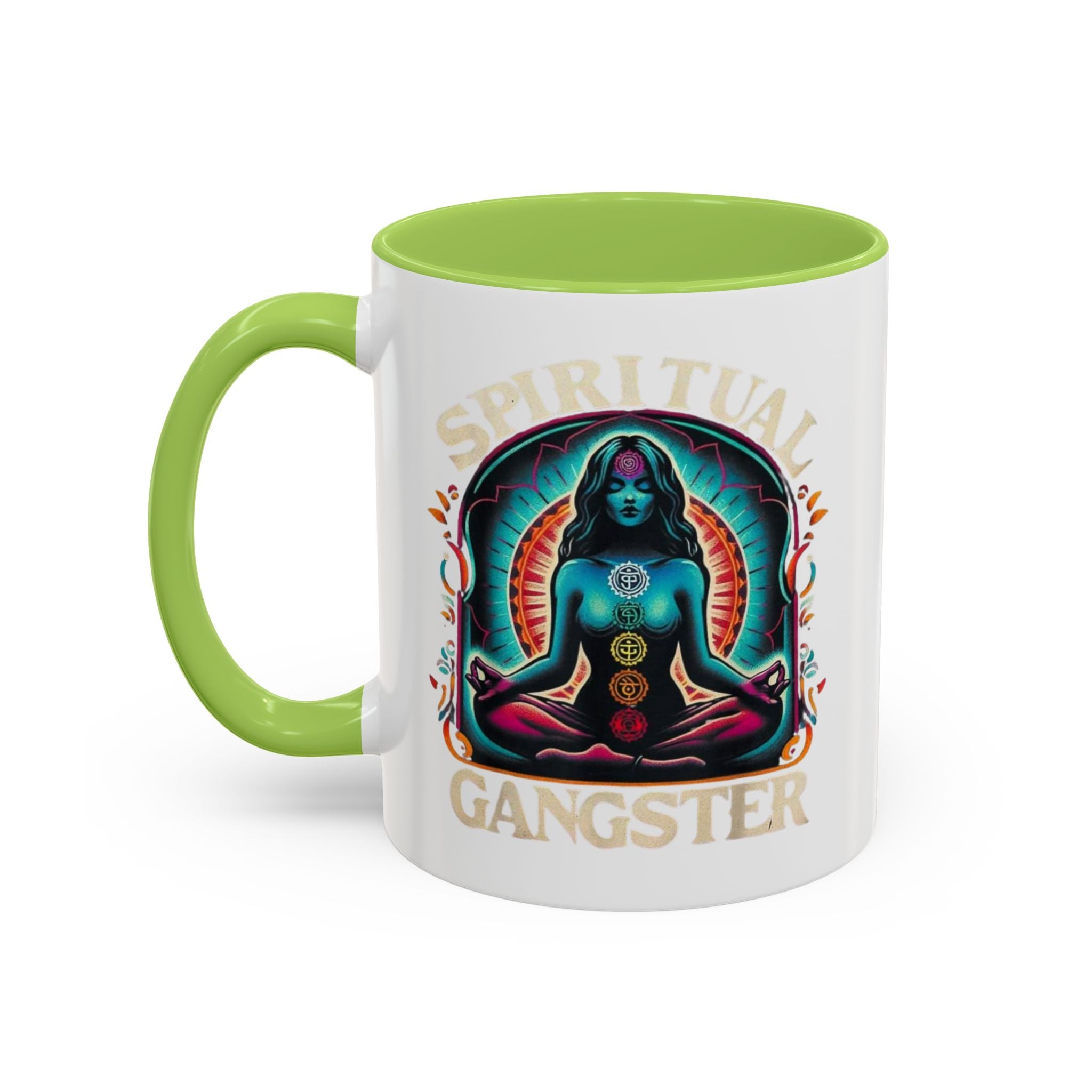 Spiritual Gangster Accent Coffee Mug (11, 15oz)